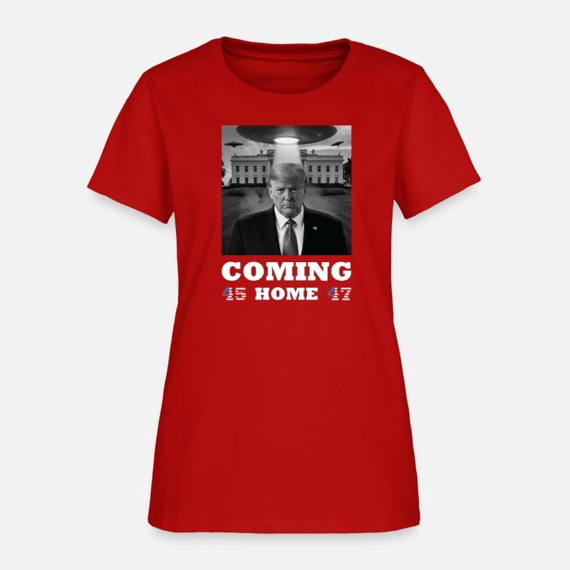 Trump Coming Home with UFOs over the White House