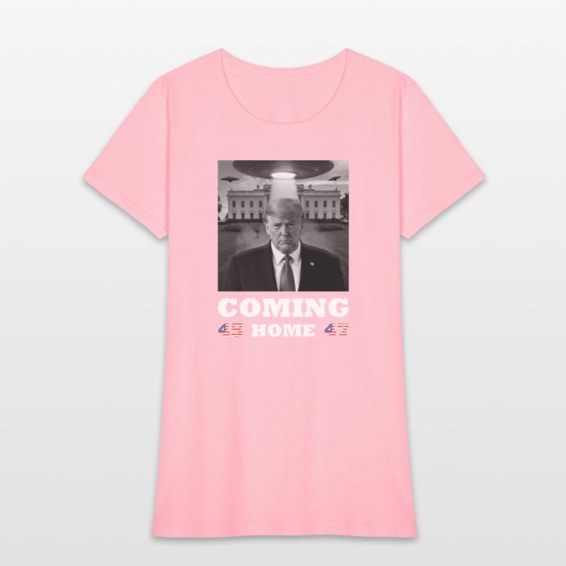 Trump Coming Home with UFOs over the White House