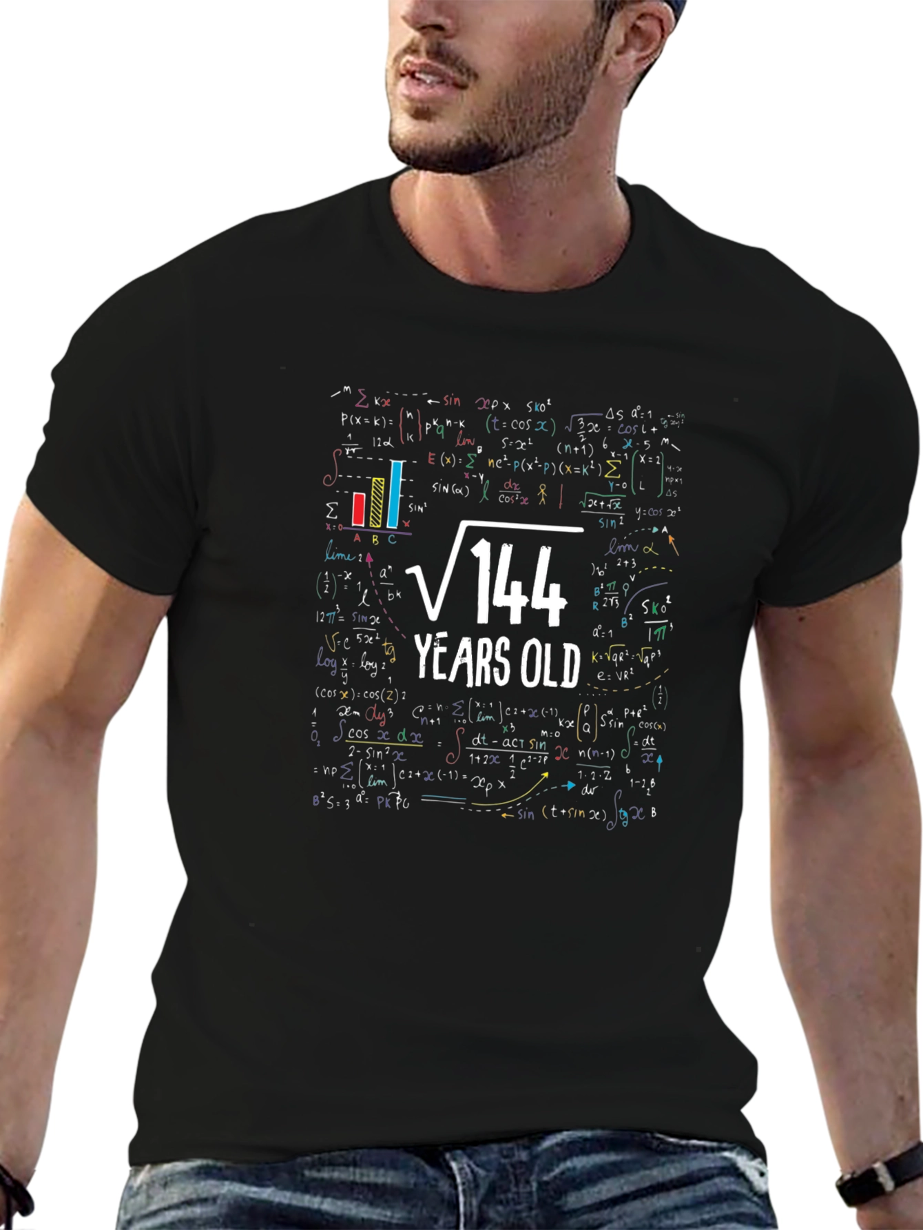 Math 12th Birthday T-Shirt - Twelve Years Old