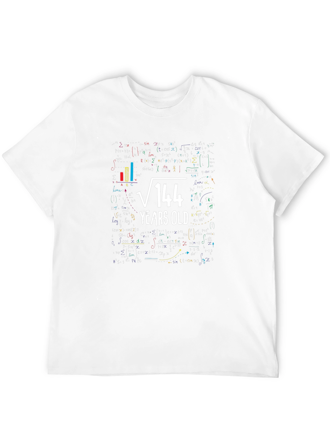 Math 12th Birthday T-Shirt - Twelve Years Old