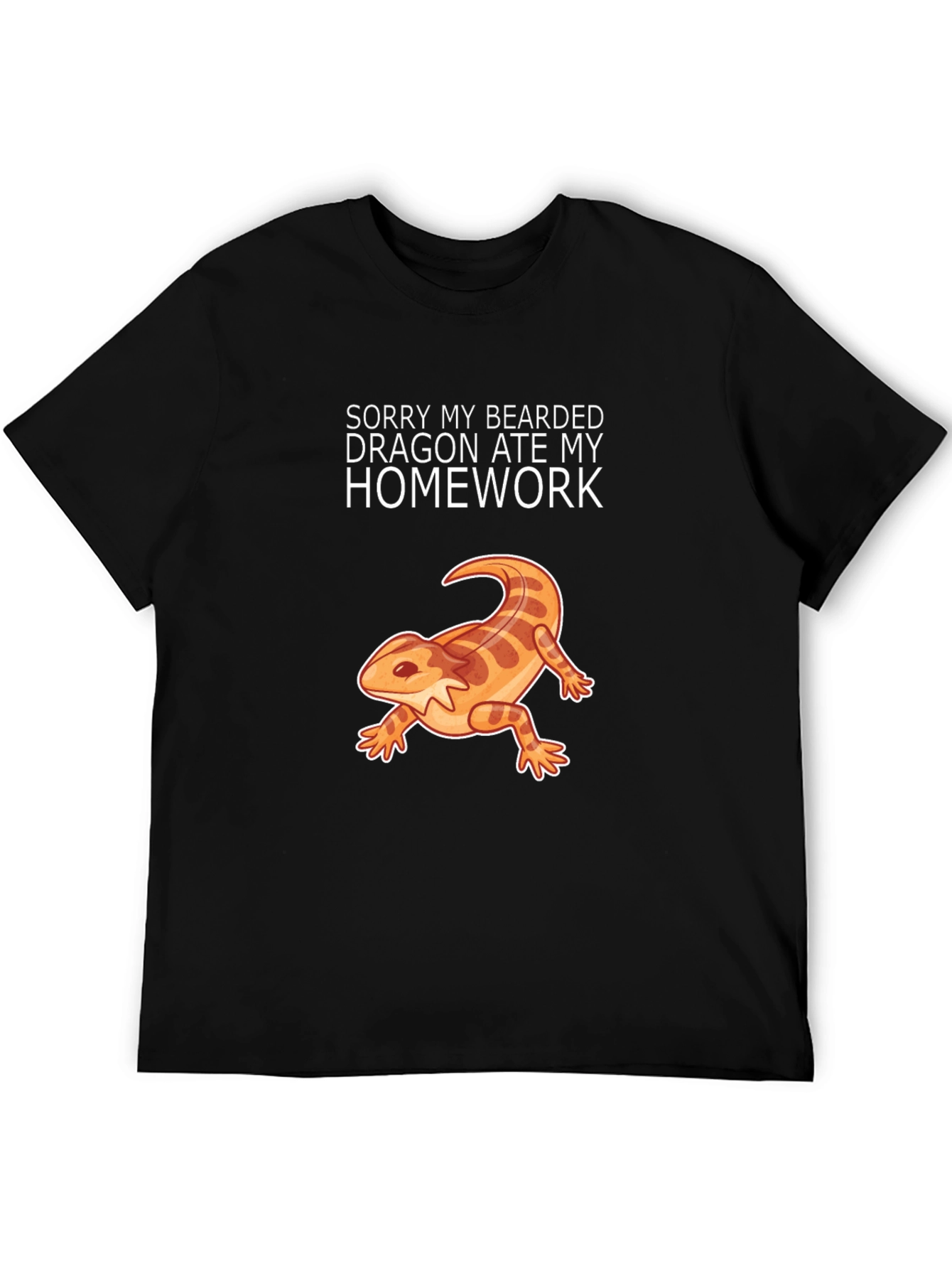 Bearded Dragon Ate My Homework Funny T-Shirt
