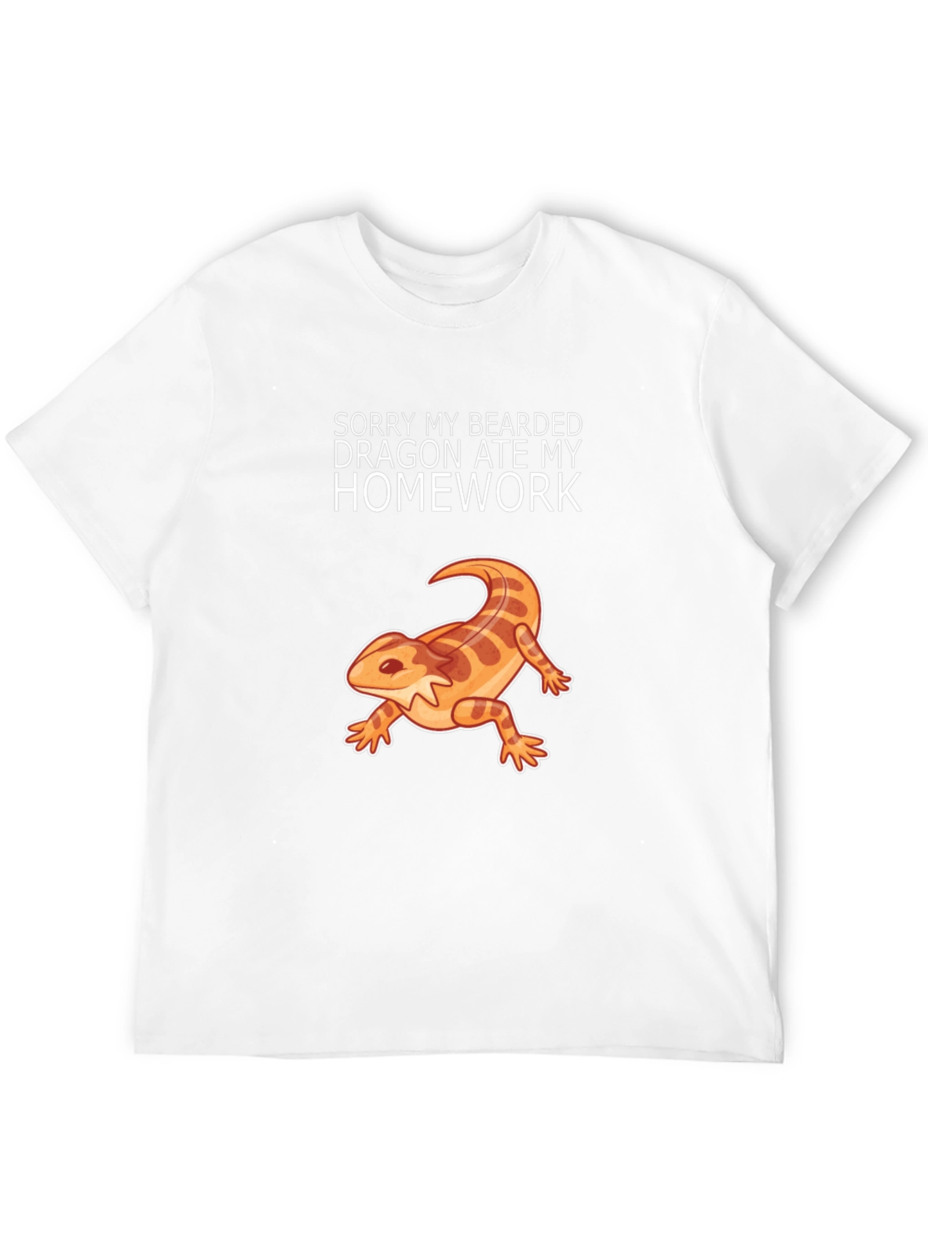 Bearded Dragon Ate My Homework Funny T-Shirt