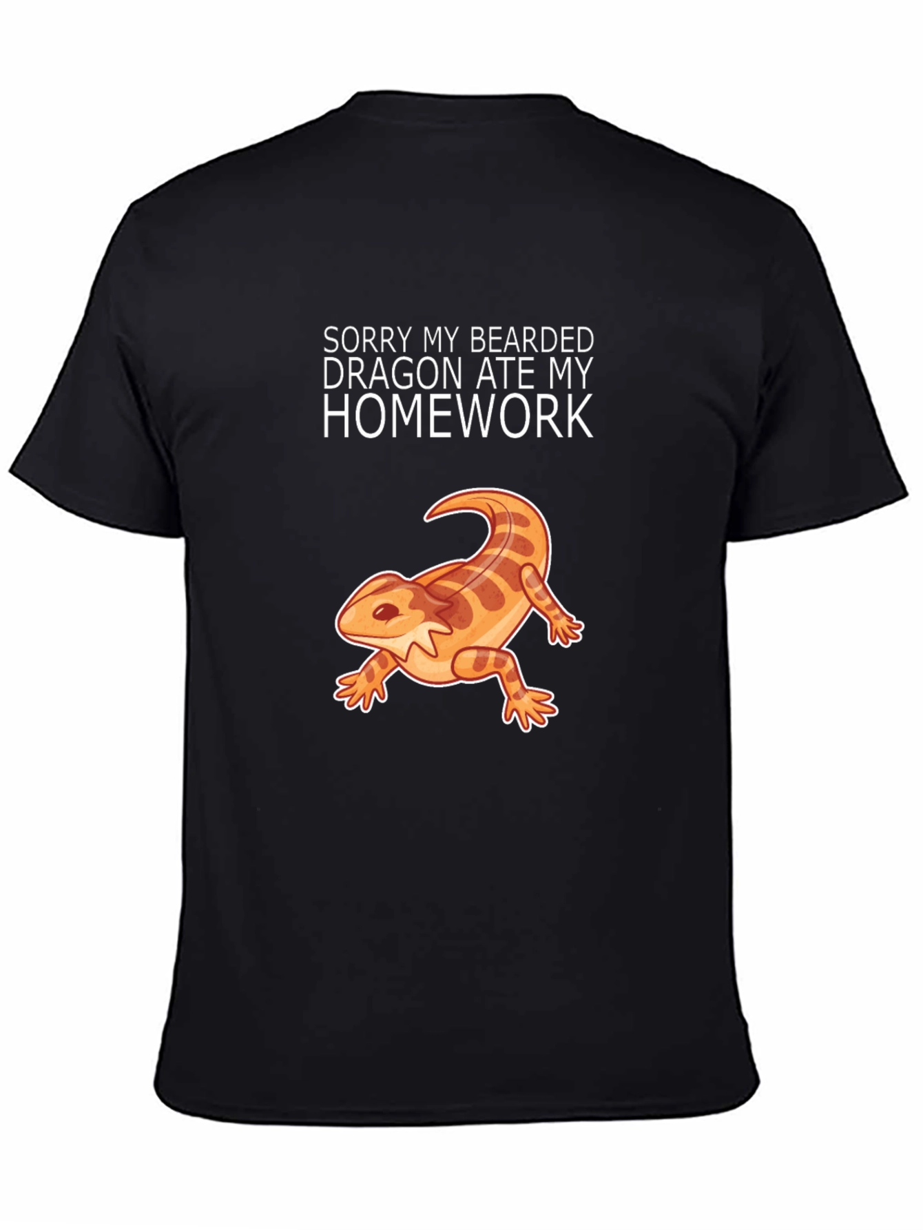 Bearded Dragon Ate My Homework Funny T-Shirt