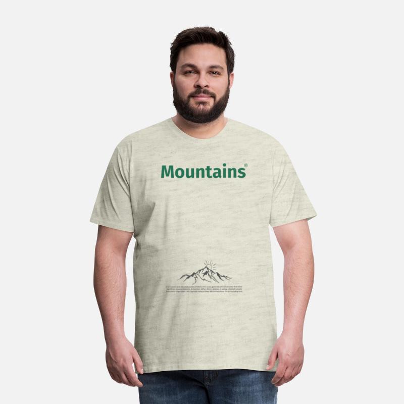 Tshirt Hiking Mountains