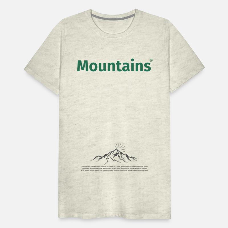 Tshirt Hiking Mountains
