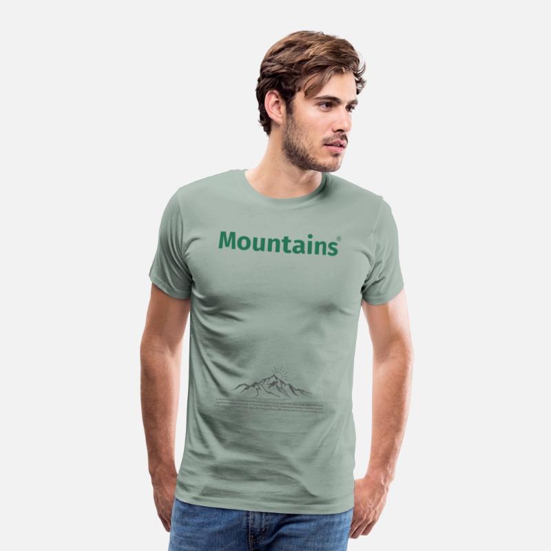 Tshirt Hiking Mountains