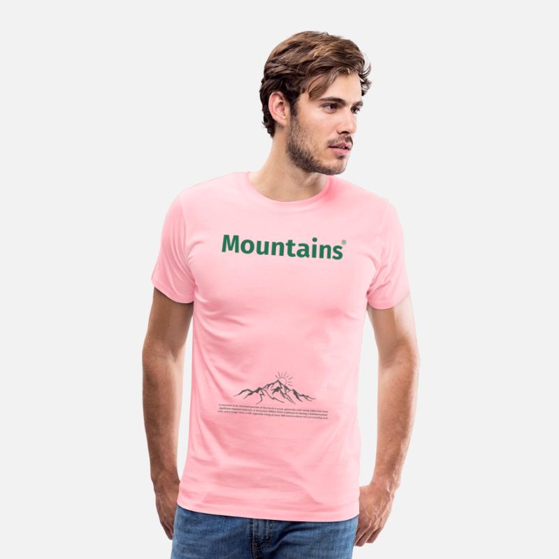 Tshirt Hiking Mountains