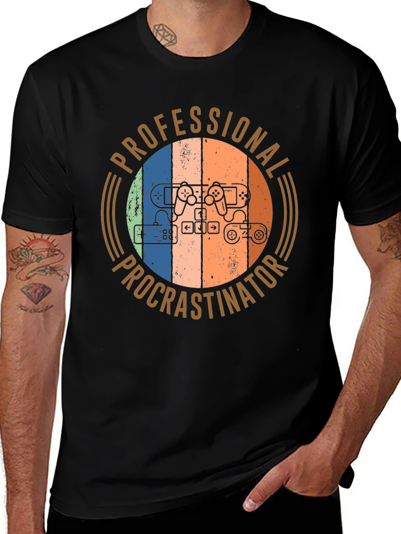 Professional Procrastinator Gamer T-Shirt