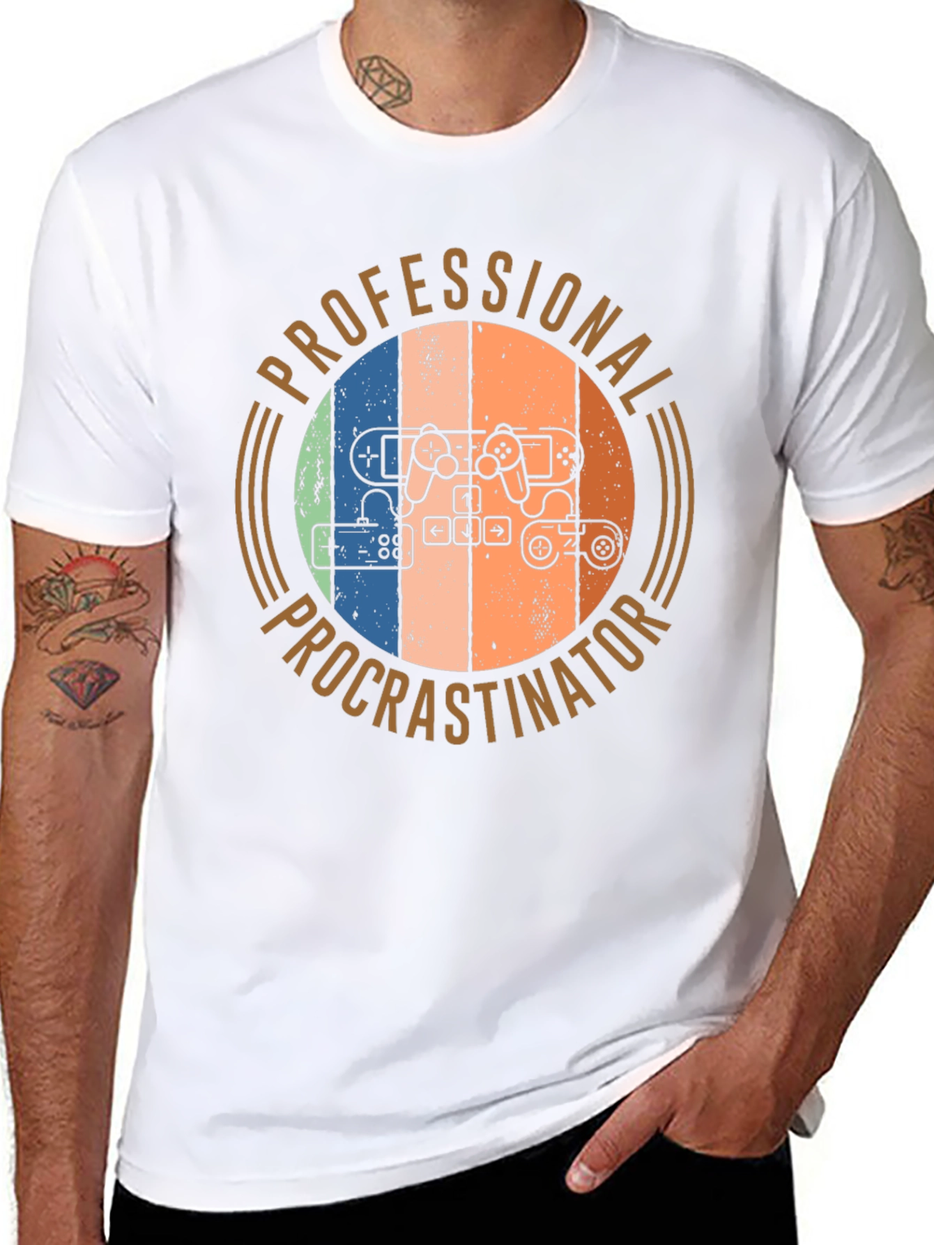 Professional Procrastinator Gamer T-Shirt