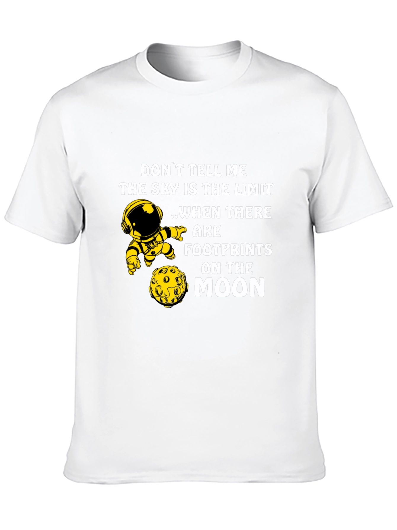 Sky is The Limit Astronaut Graphic T-Shirt