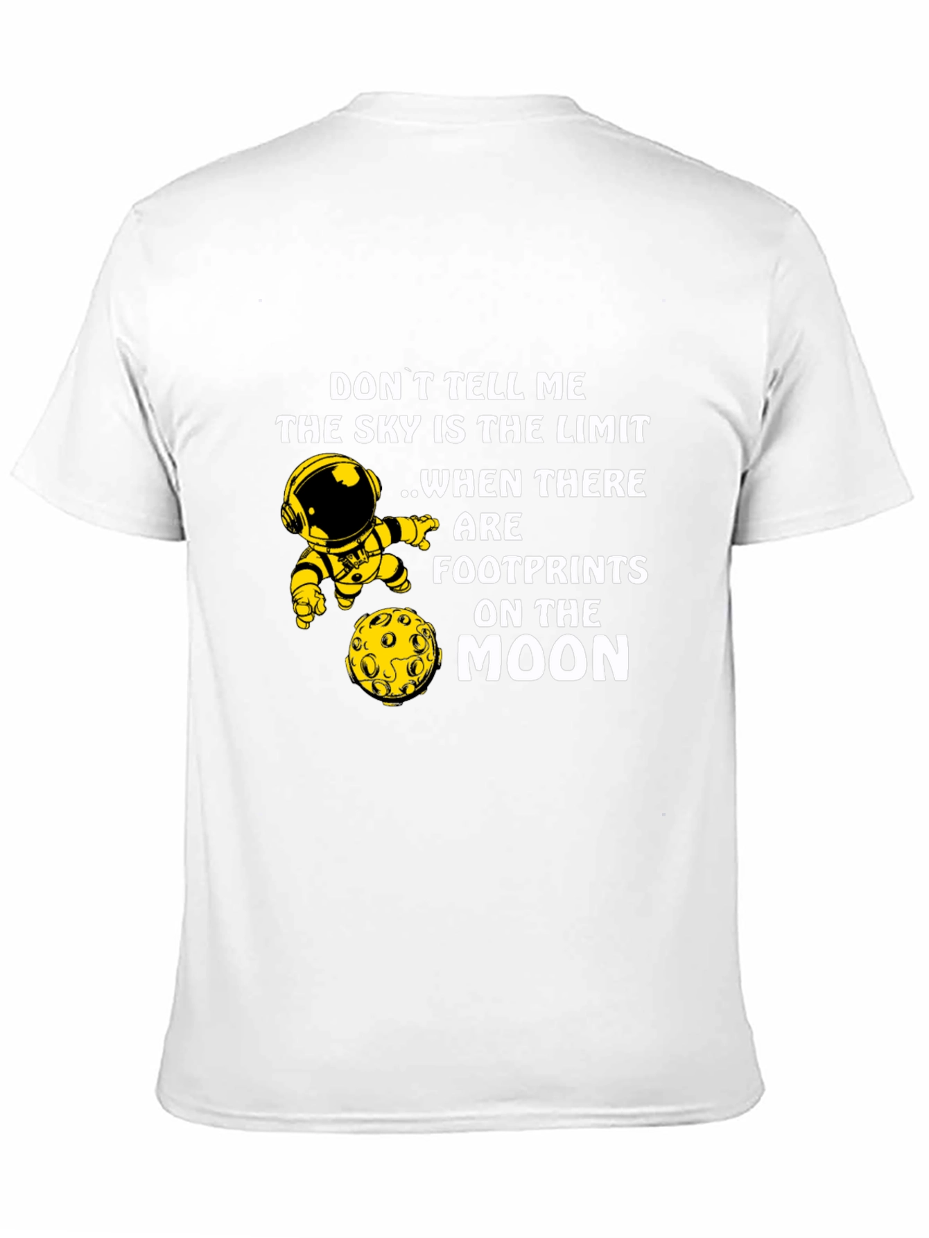 Sky is The Limit Astronaut Graphic T-Shirt