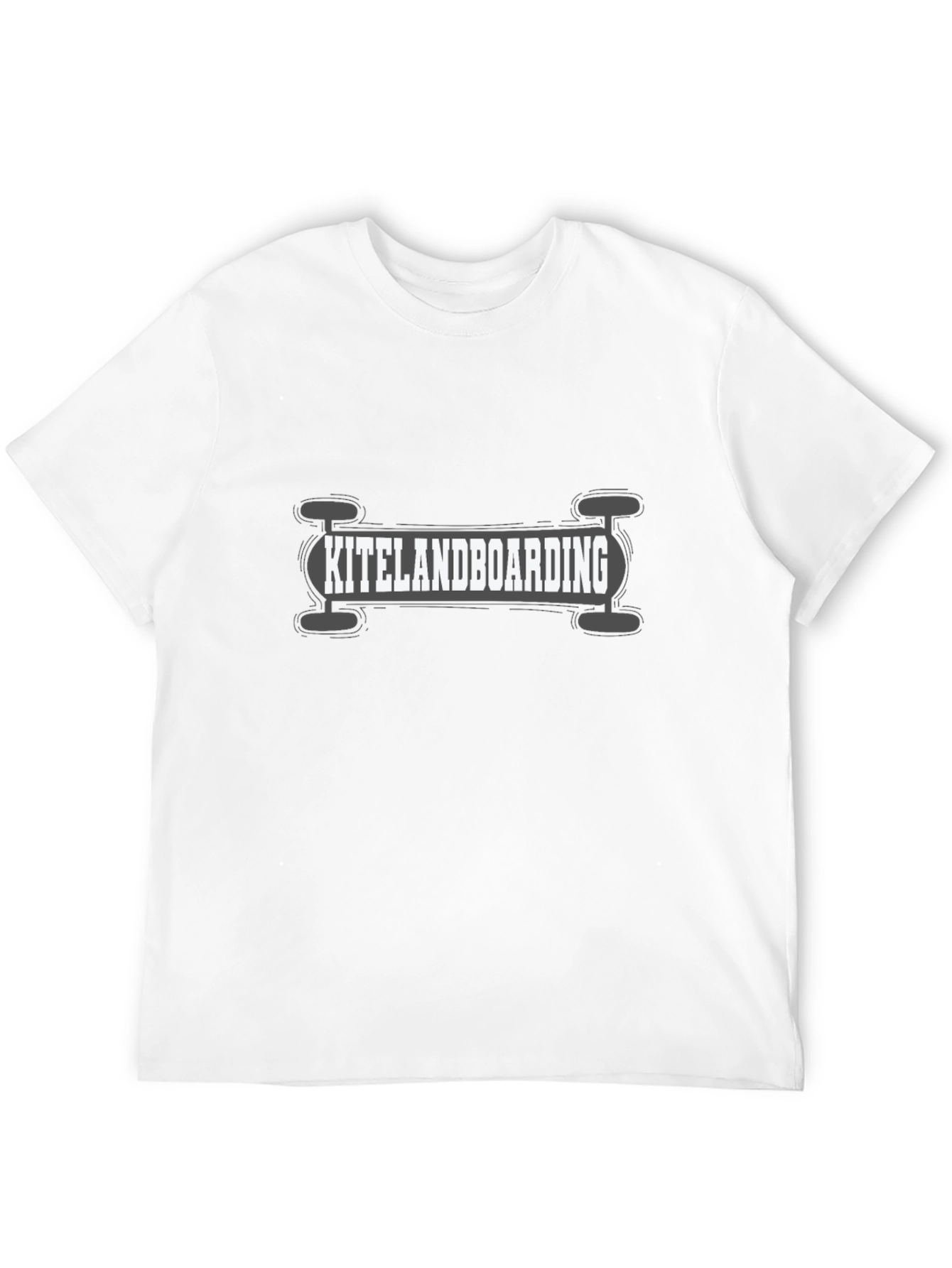 Kite Landboarding Graphic Tee - Black