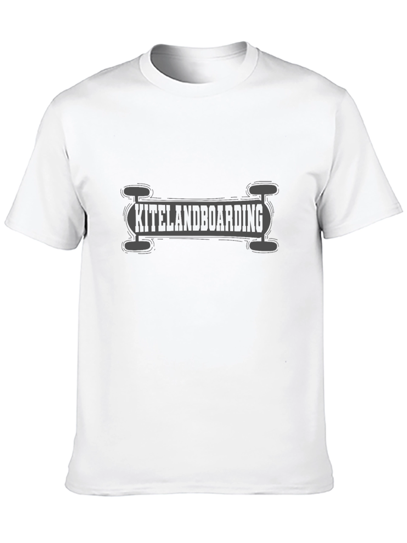 Kite Landboarding Graphic Tee - Black