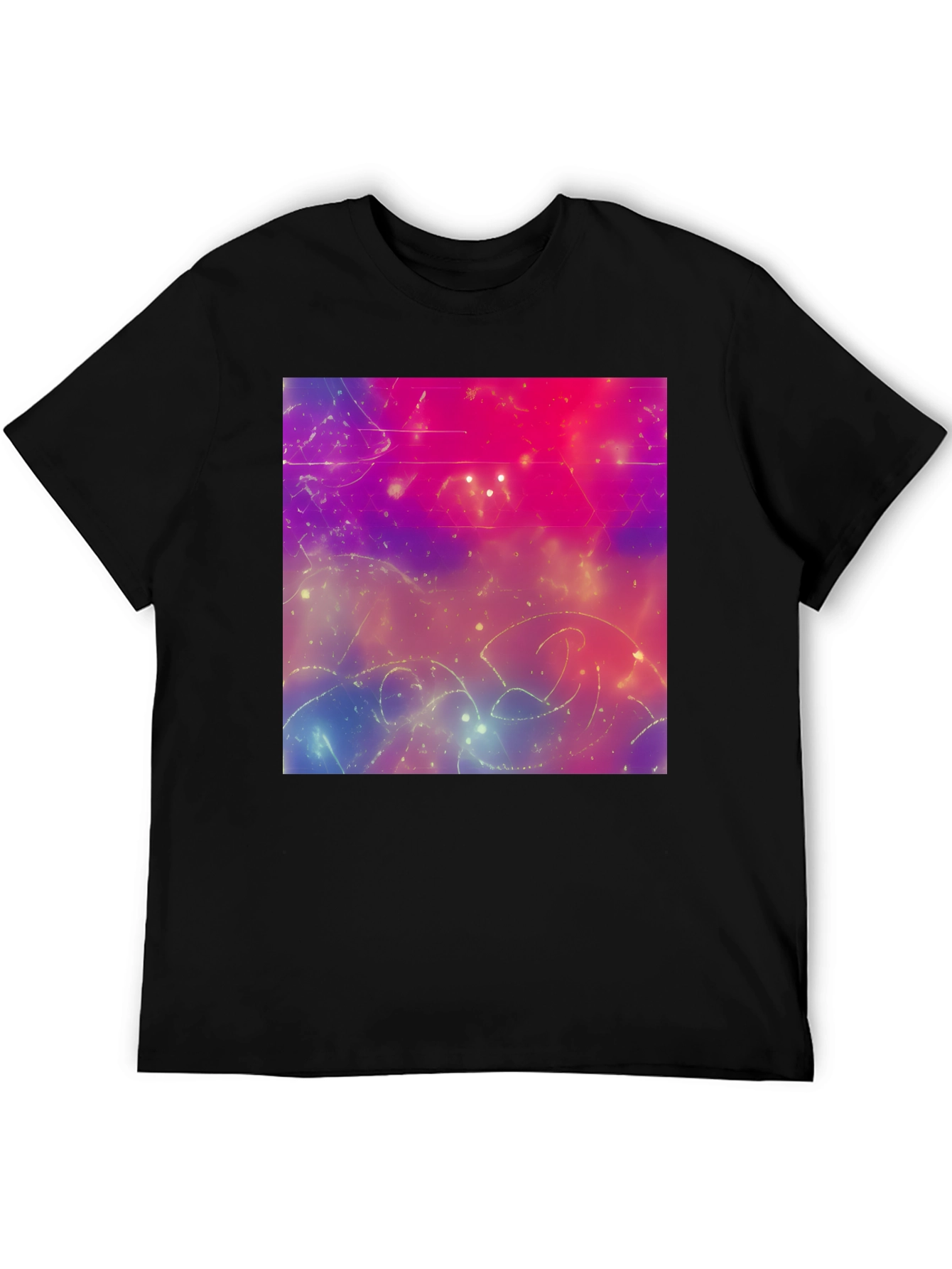 Cosmic Dreams T-Shirt - Abstract Space Art Tee