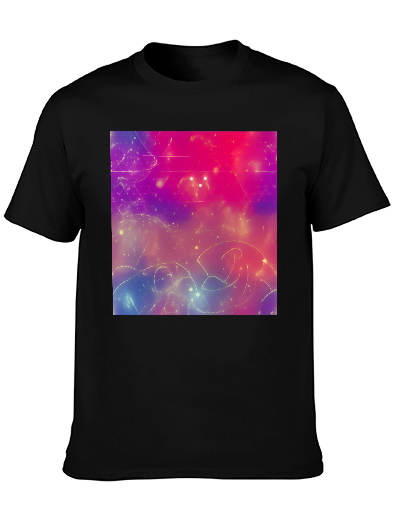 Cosmic Dreams T-Shirt - Abstract Space Art Tee