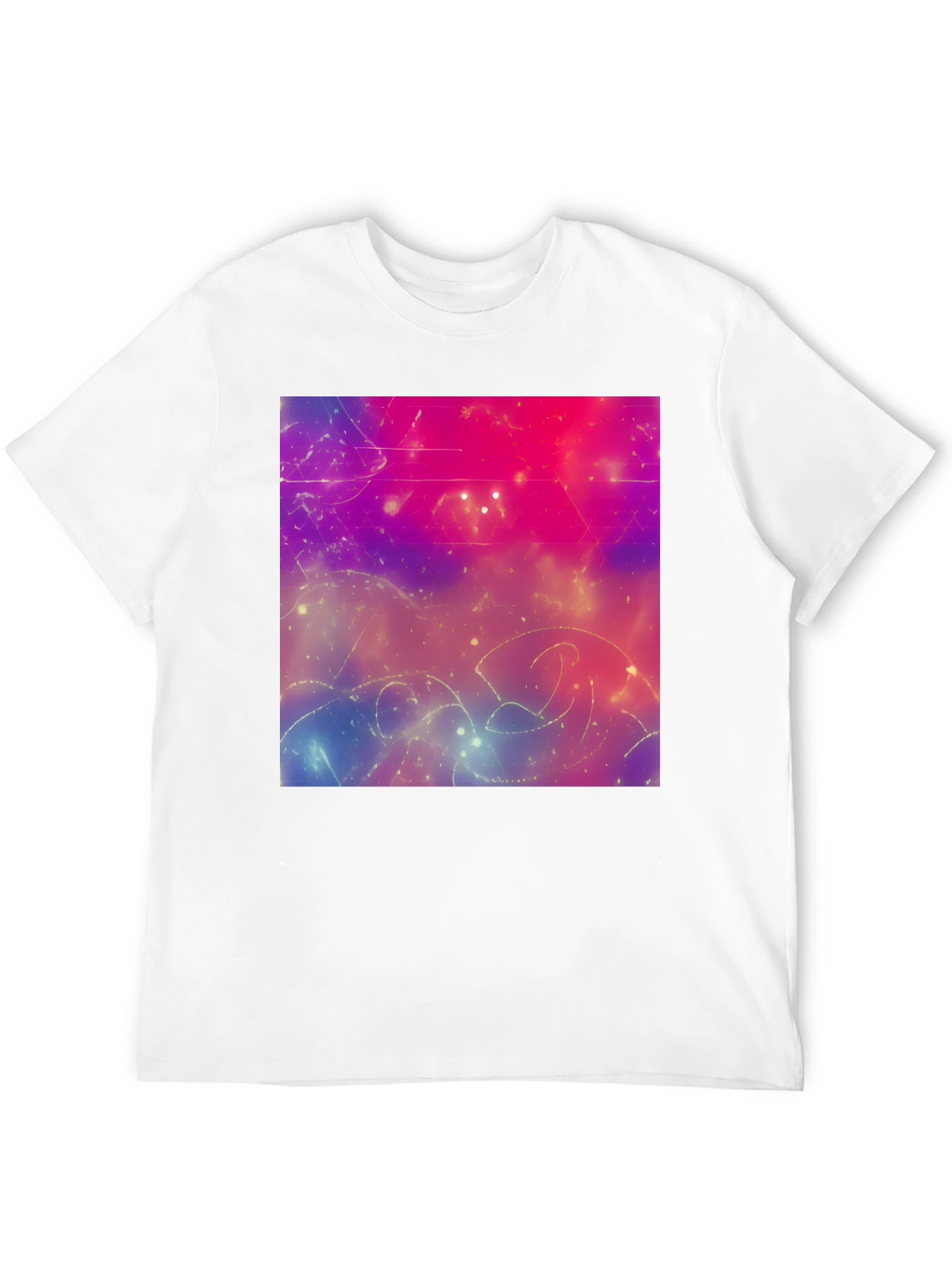 Cosmic Dreams T-Shirt - Abstract Space Art Tee