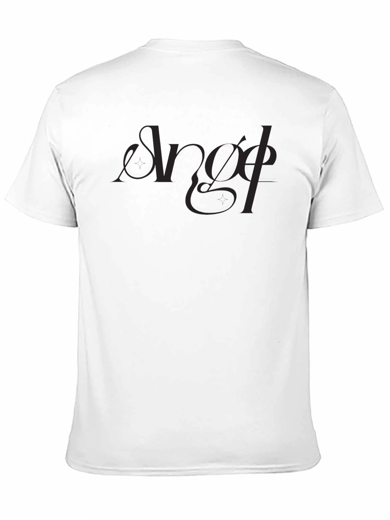 Angel Script Black T-Shirt