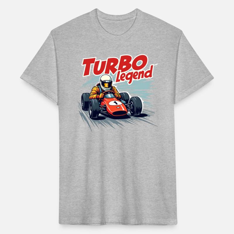 Turbo Legend Shirt | Retro Racing Car Design