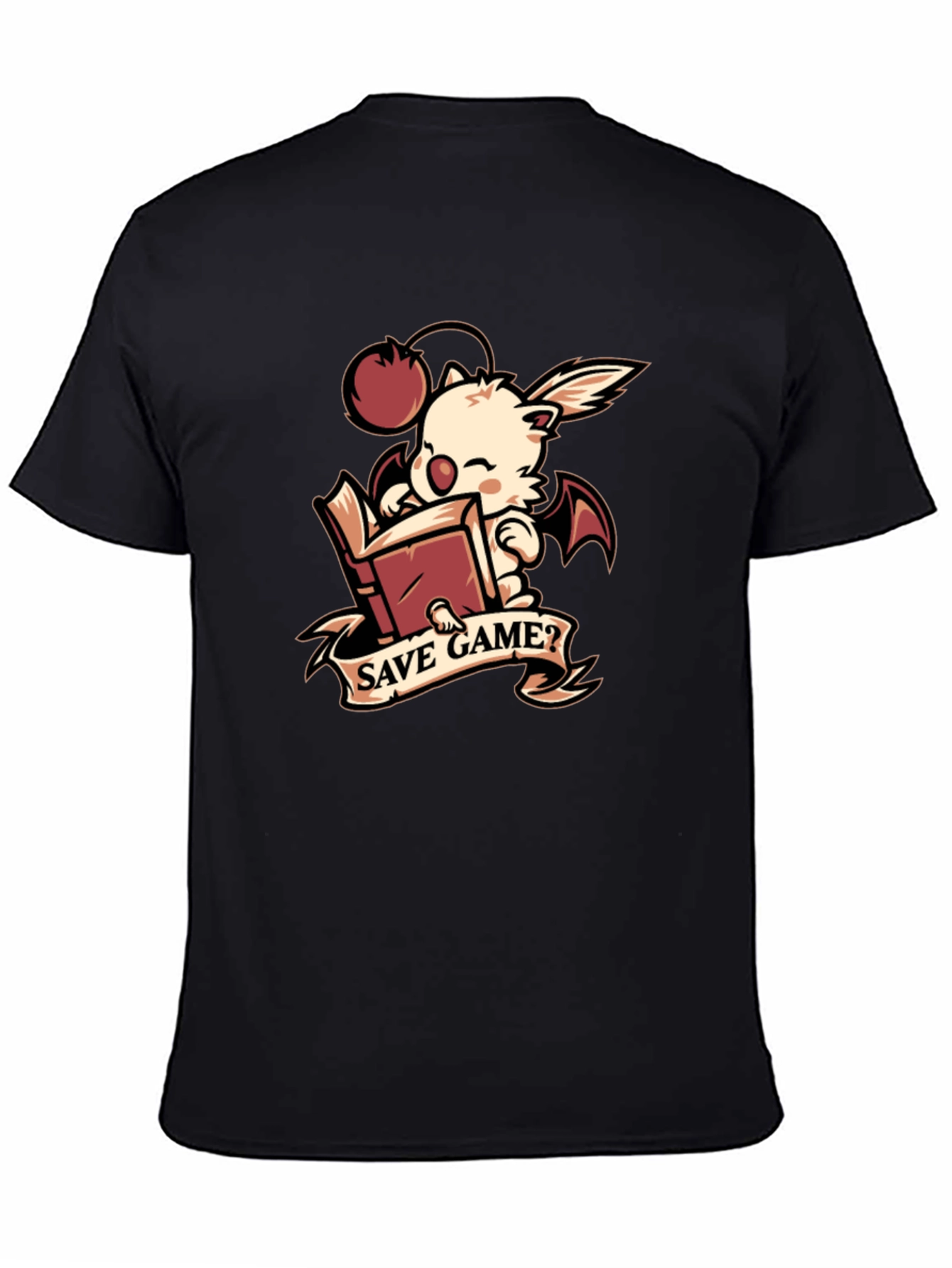 Save Game? T-Shirt - Moogle Inspired Design