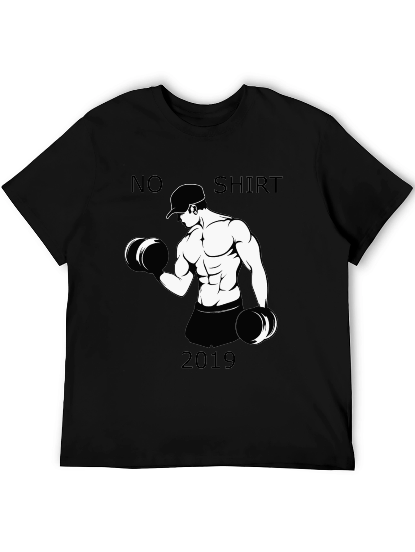 Funny No Shirt 2019 Workout T-Shirt