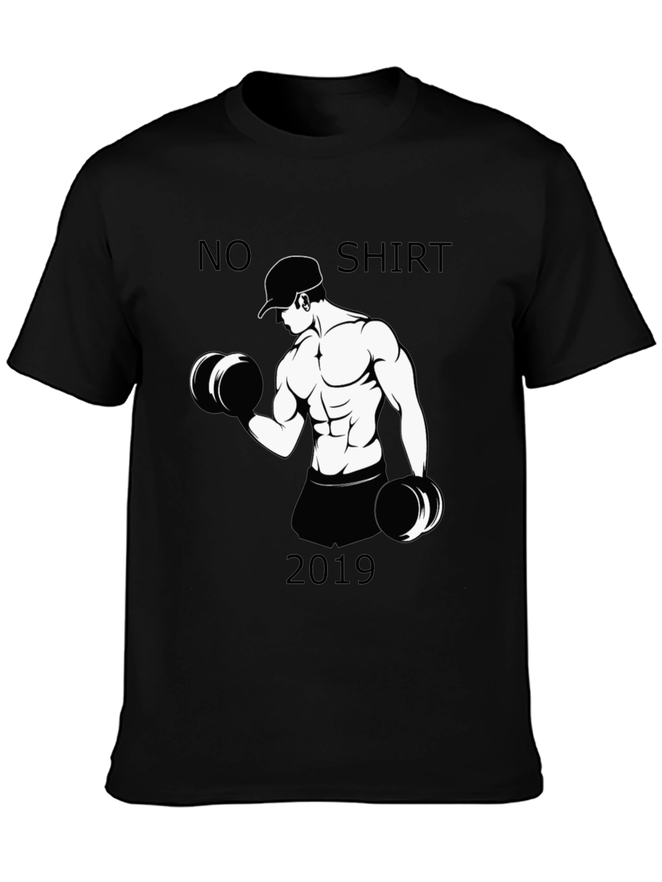 Funny No Shirt 2019 Workout T-Shirt