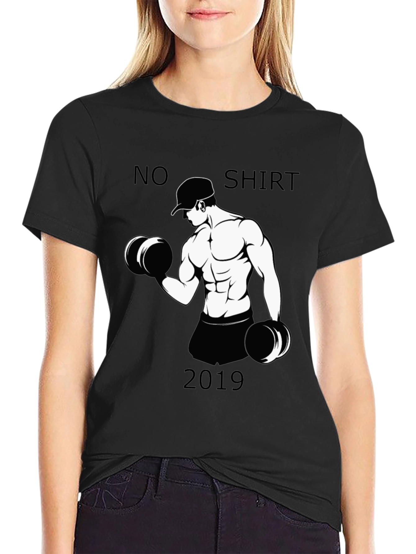 Funny No Shirt 2019 Workout T-Shirt