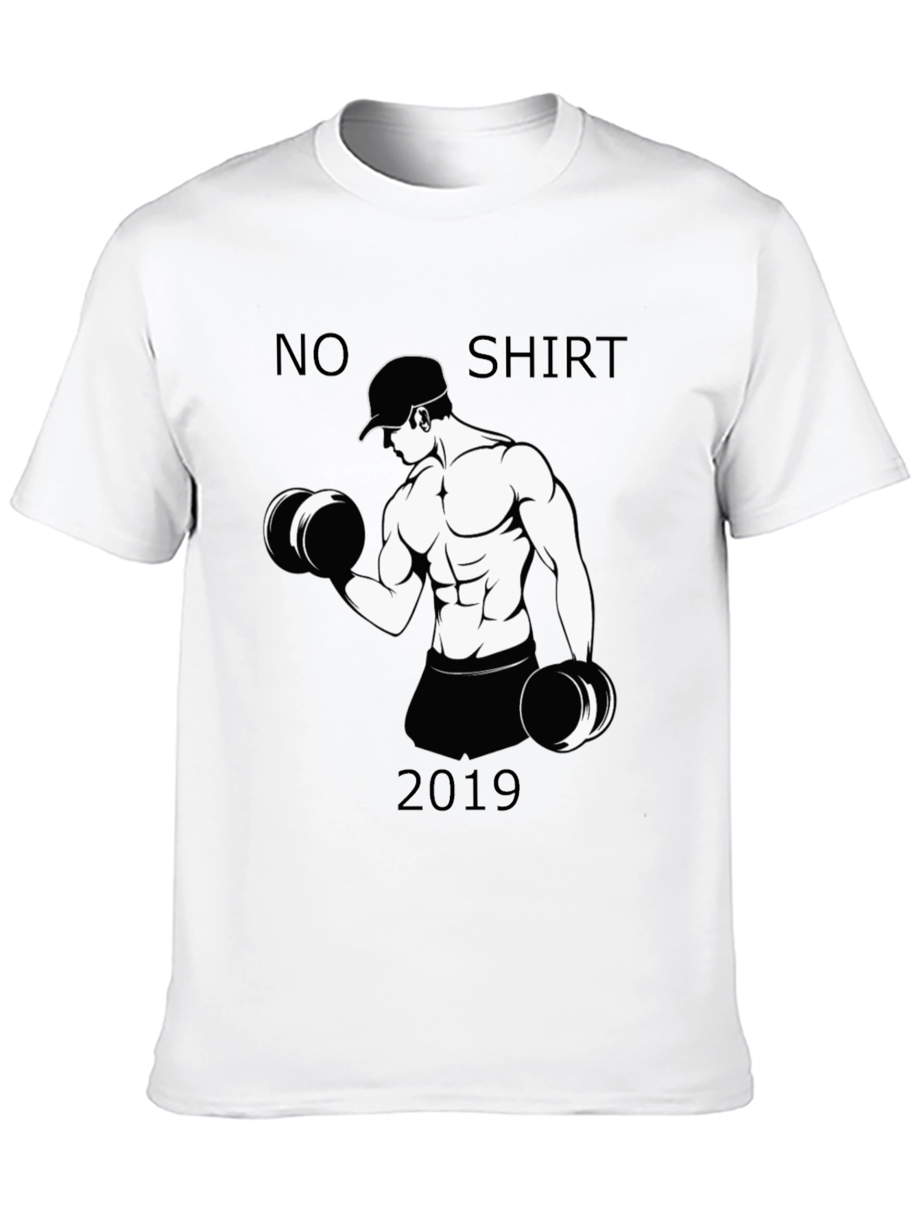 Funny No Shirt 2019 Workout T-Shirt