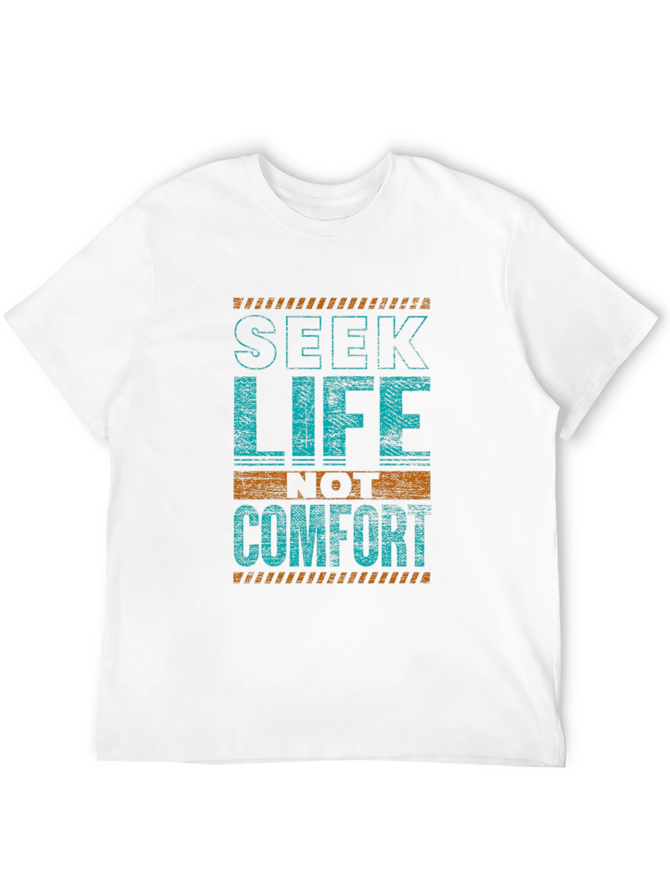 Seek Life Not Comfort Graphic T-Shirt