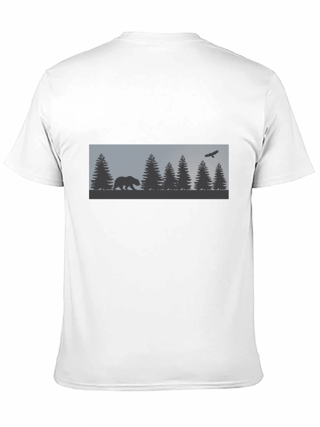 Nature Bear Graphic T-Shirt
