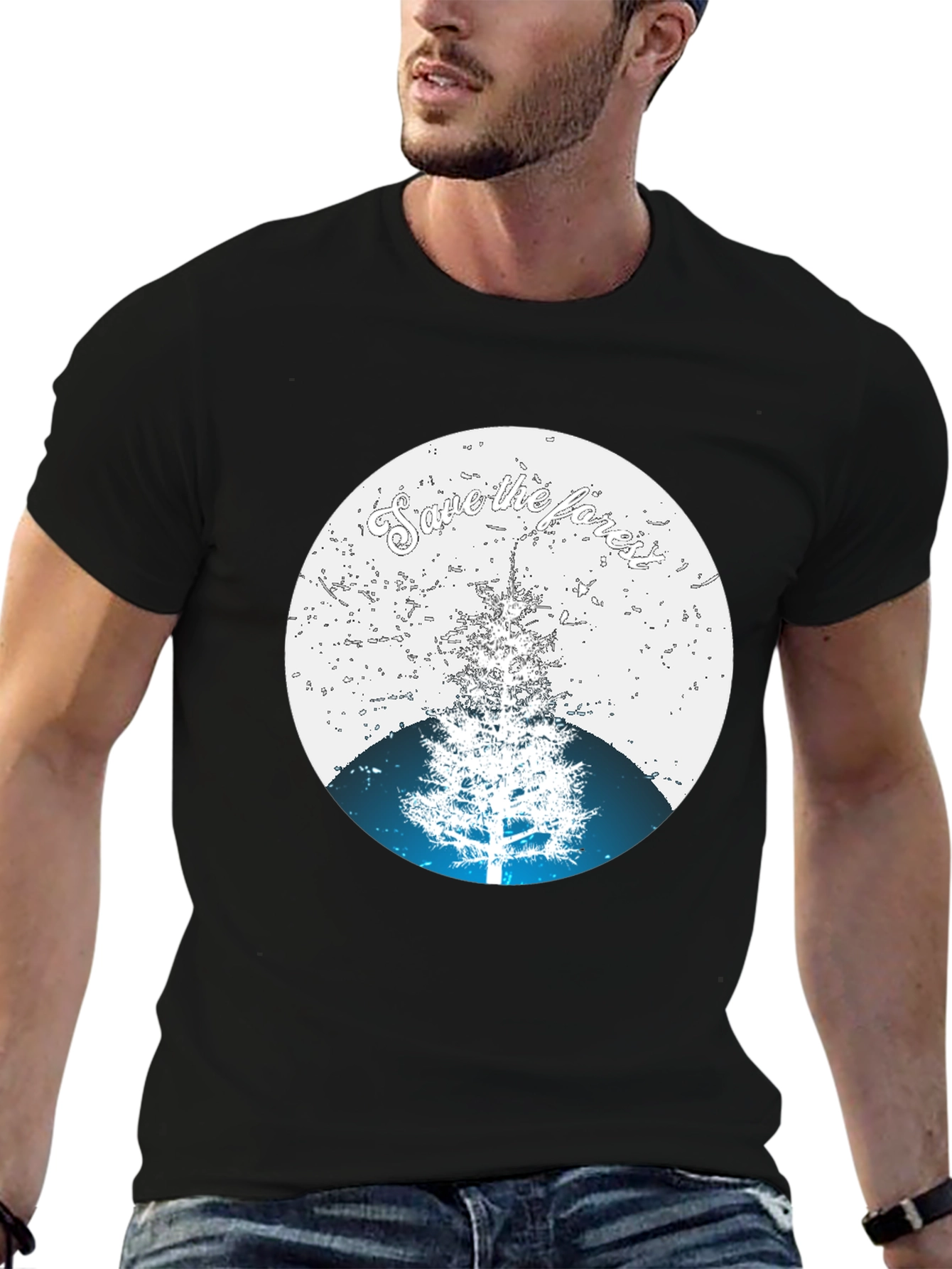 Save the Forest Tee - Black
