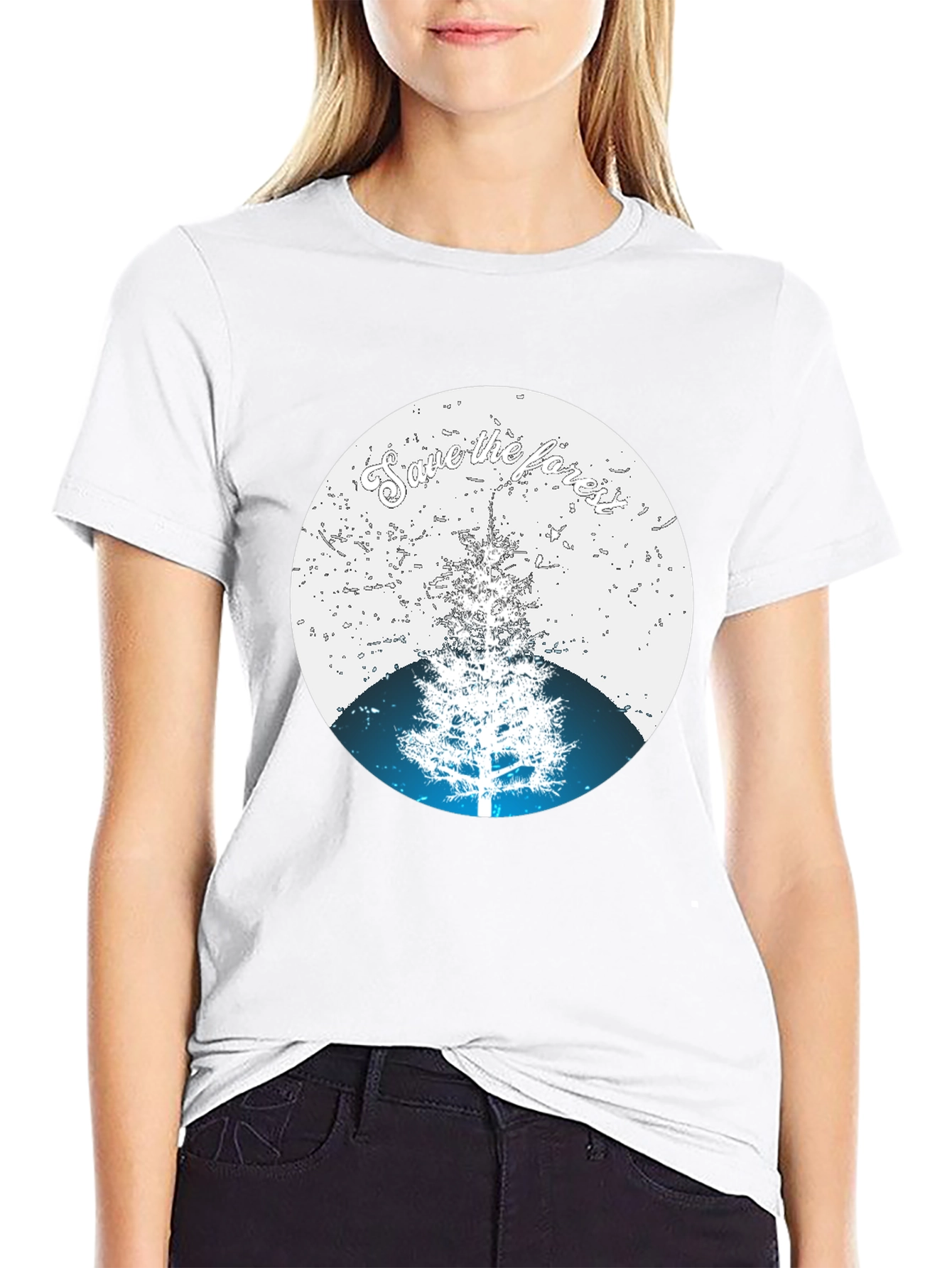 Save the Forest Tee - Black