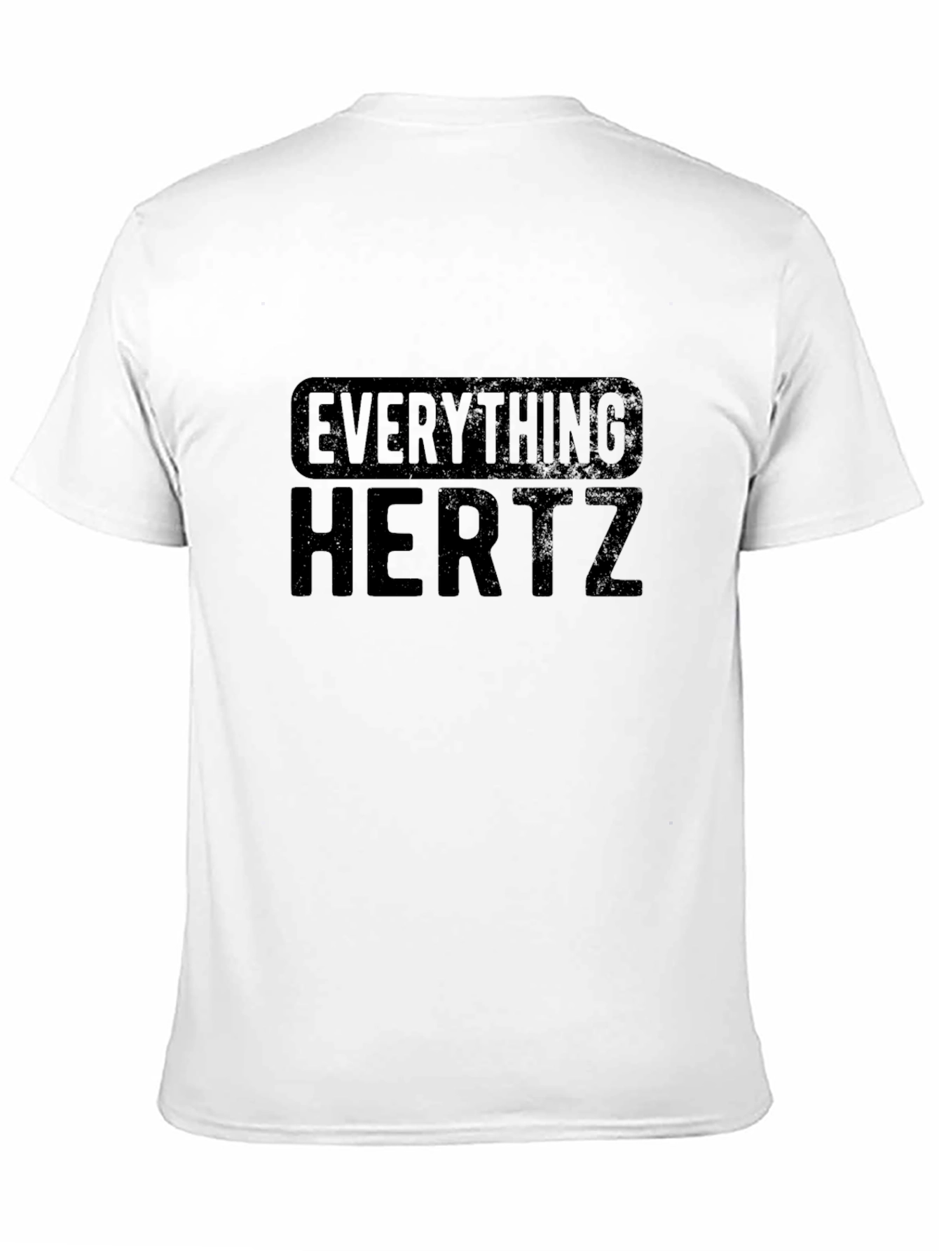 Everything Hertz Mens Black T-Shirt