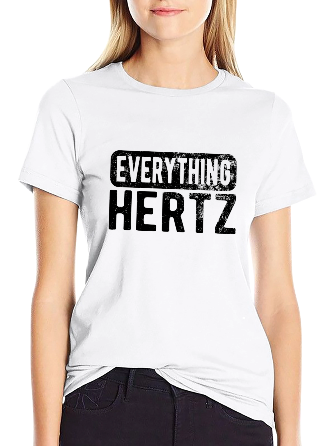 Everything Hertz Mens Black T-Shirt