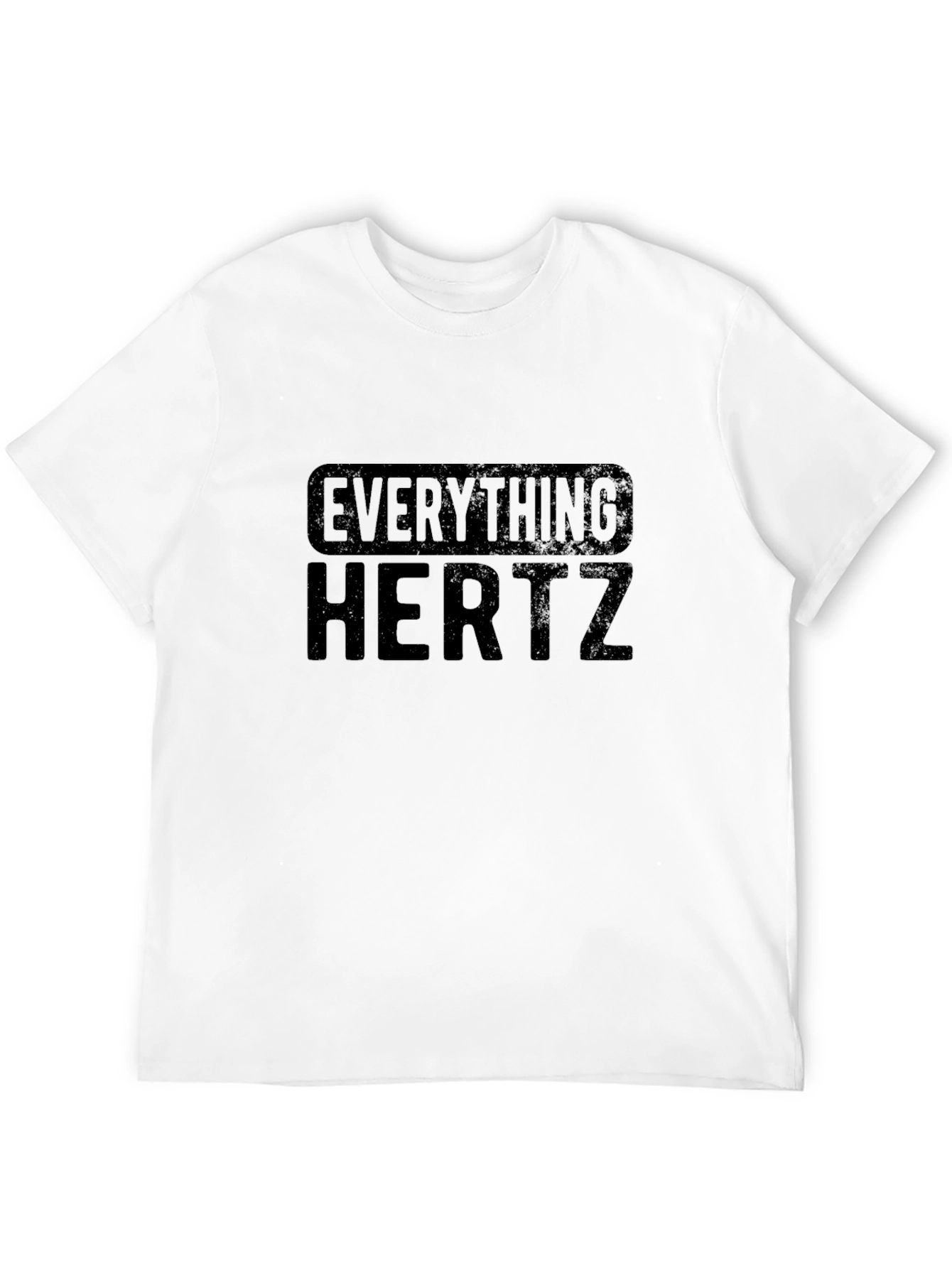 Everything Hertz Mens Black T-Shirt