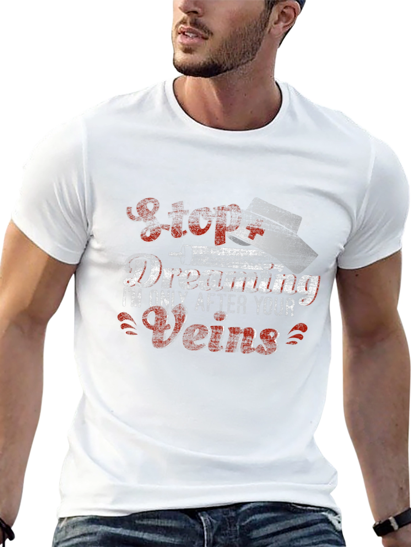 Stop Dreaming Nurse Humor Graphic T-Shirt