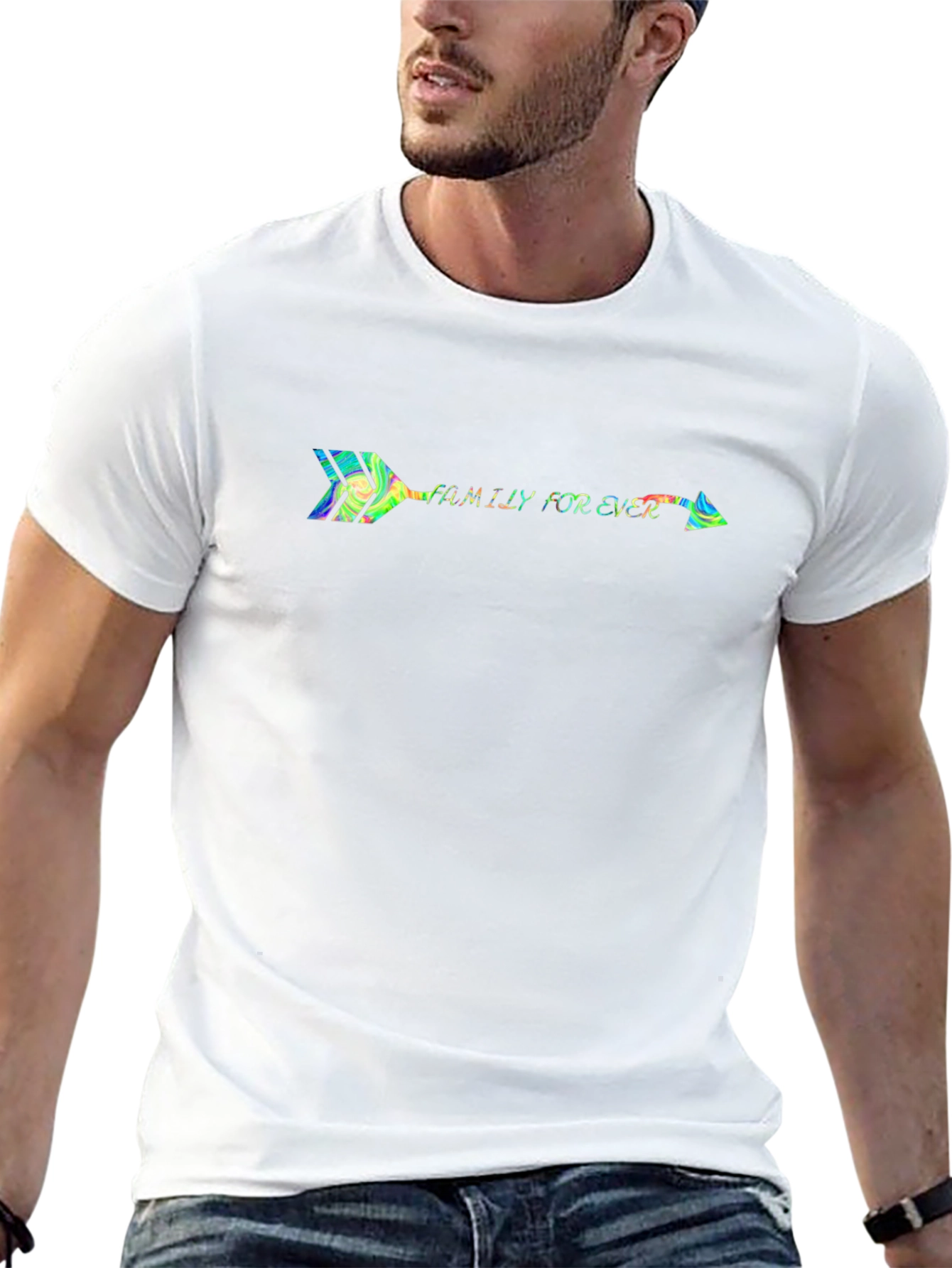 Family Forever Graphic Tee - Arrow Design