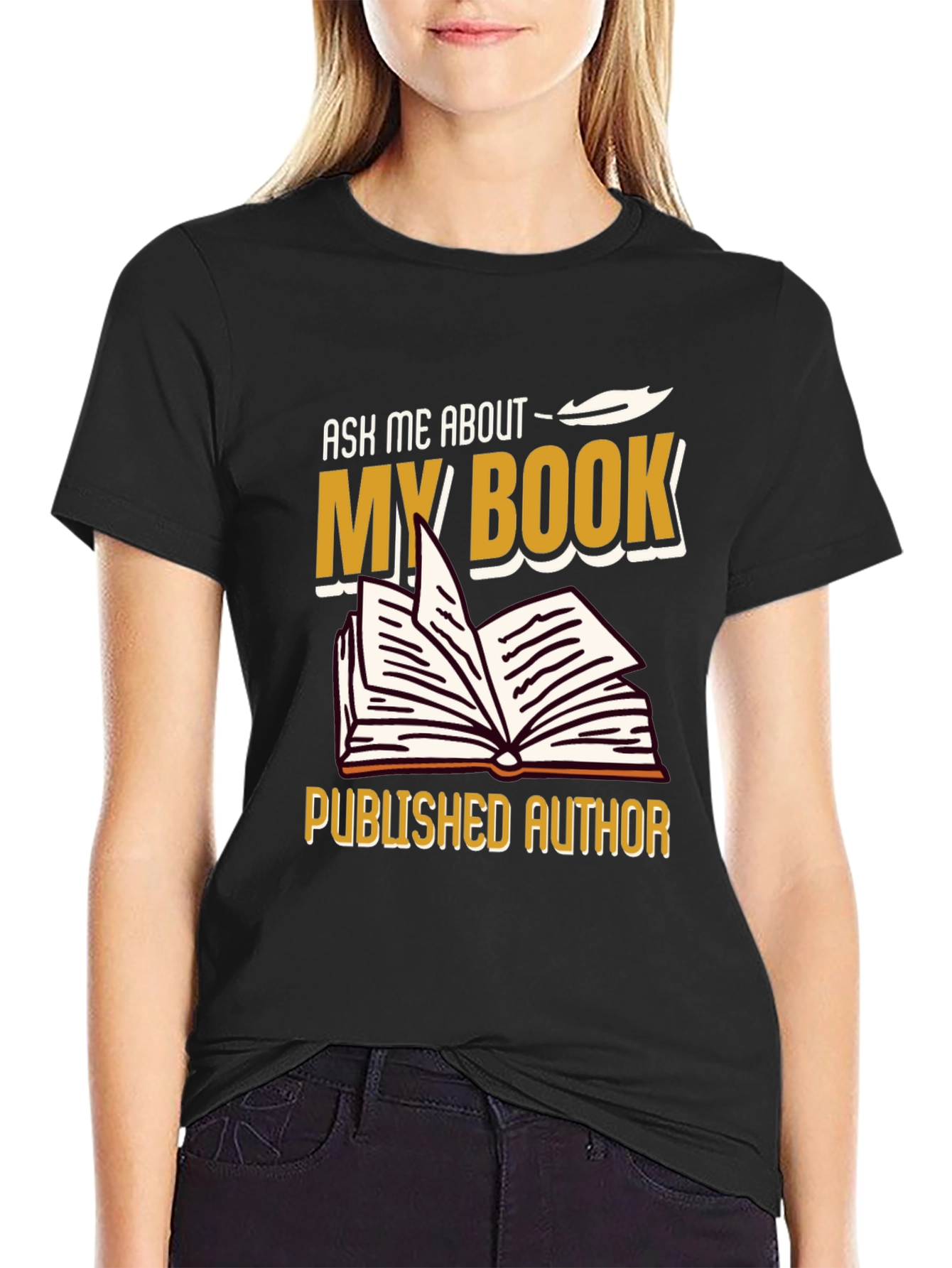 Ask Me About My Book T-Shirt