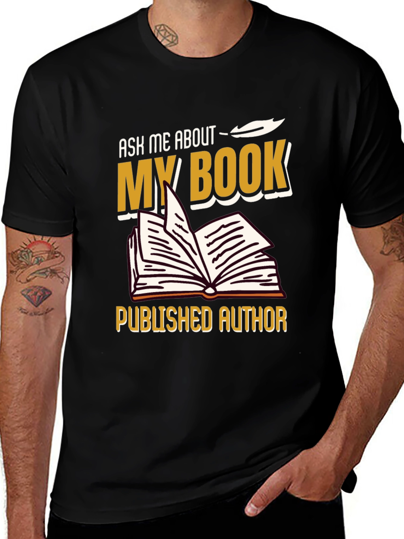 Ask Me About My Book T-Shirt