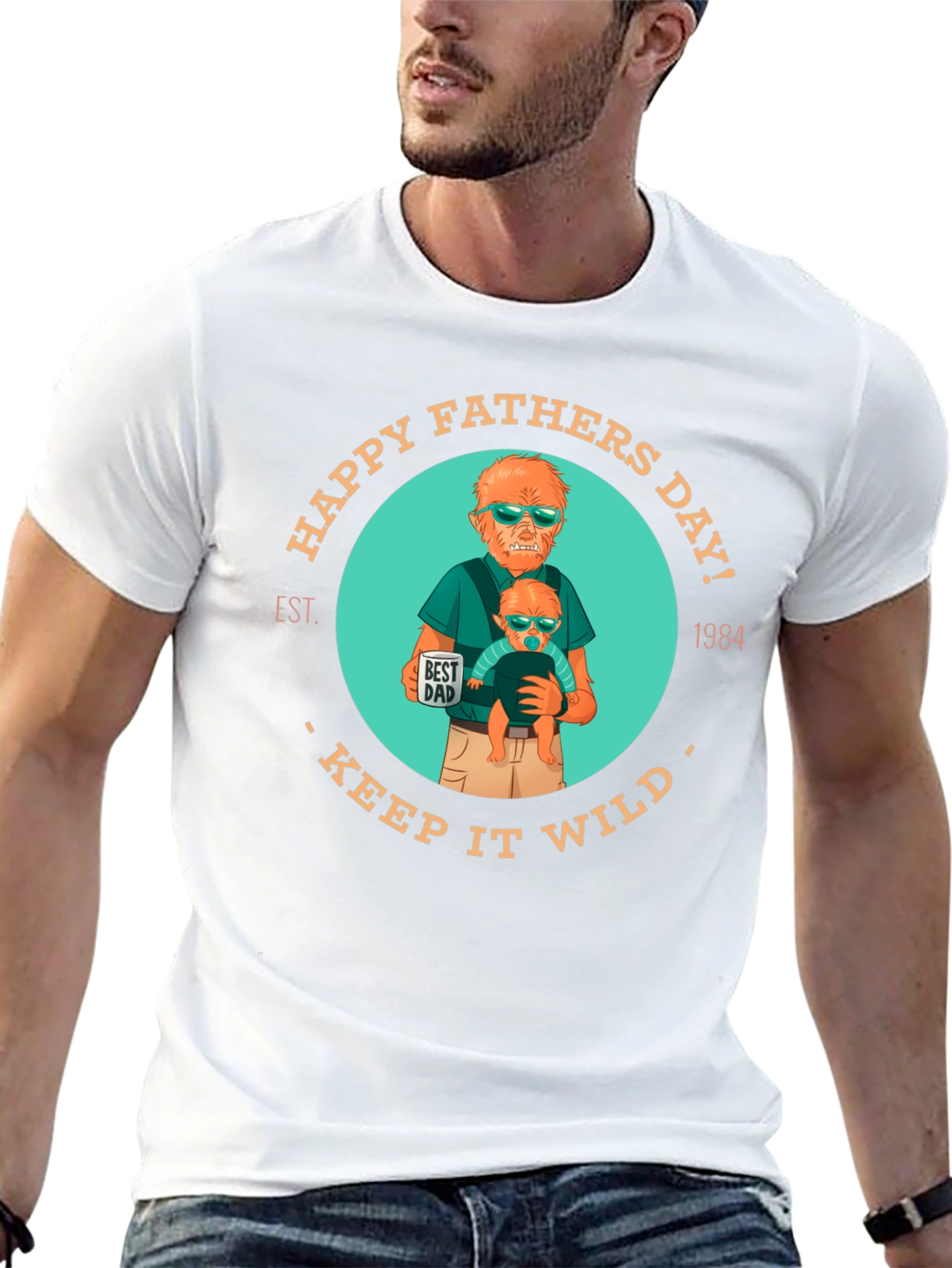 Happy Fathers Day Keep It Wild T-Shirt
