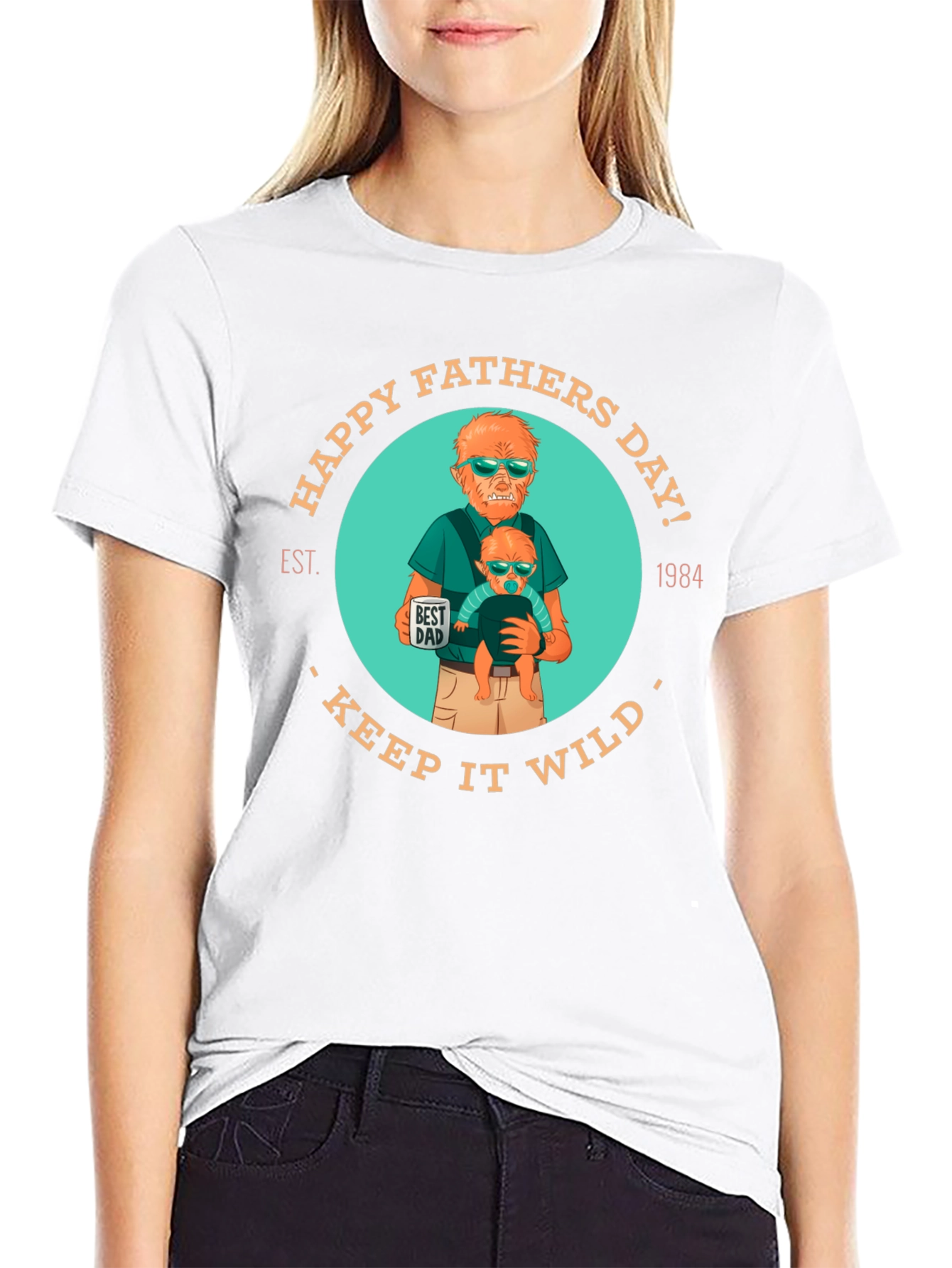 Happy Fathers Day Keep It Wild T-Shirt