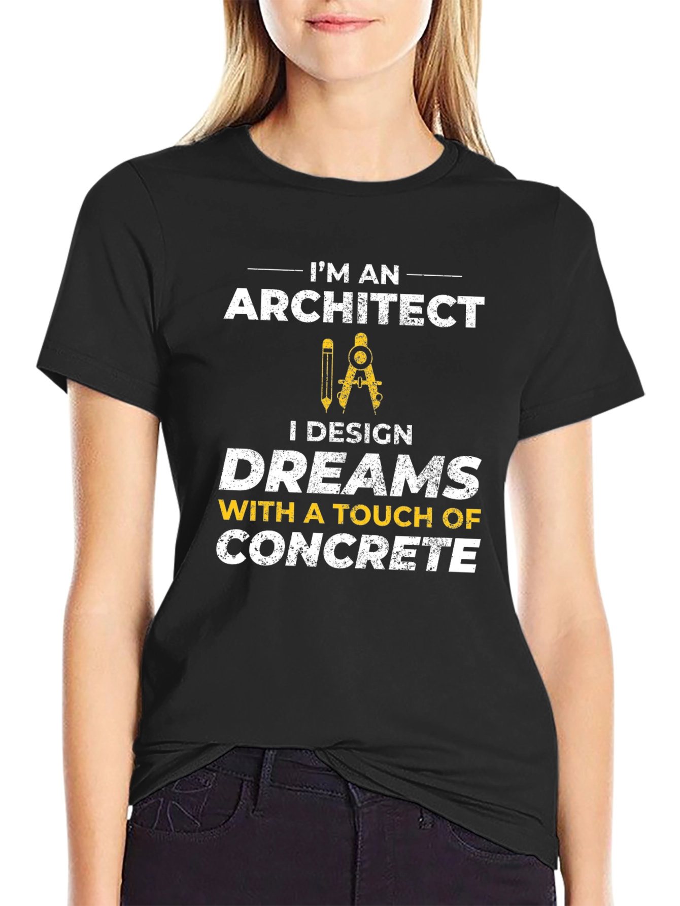 Architect Design Dreams T-Shirt Concrete Lover
