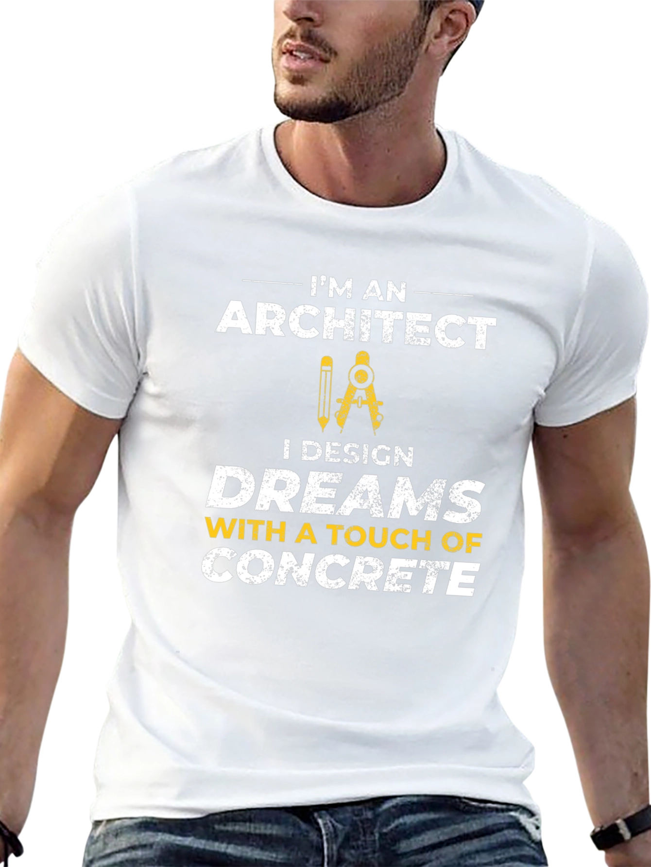 Architect Design Dreams T-Shirt Concrete Lover