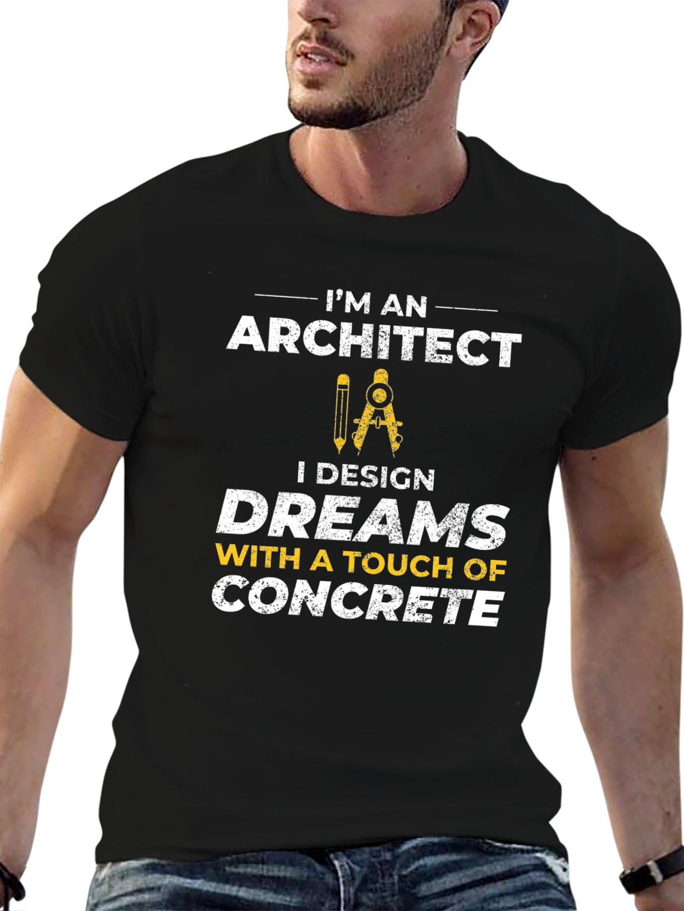 Architect Design Dreams T-Shirt Concrete Lover