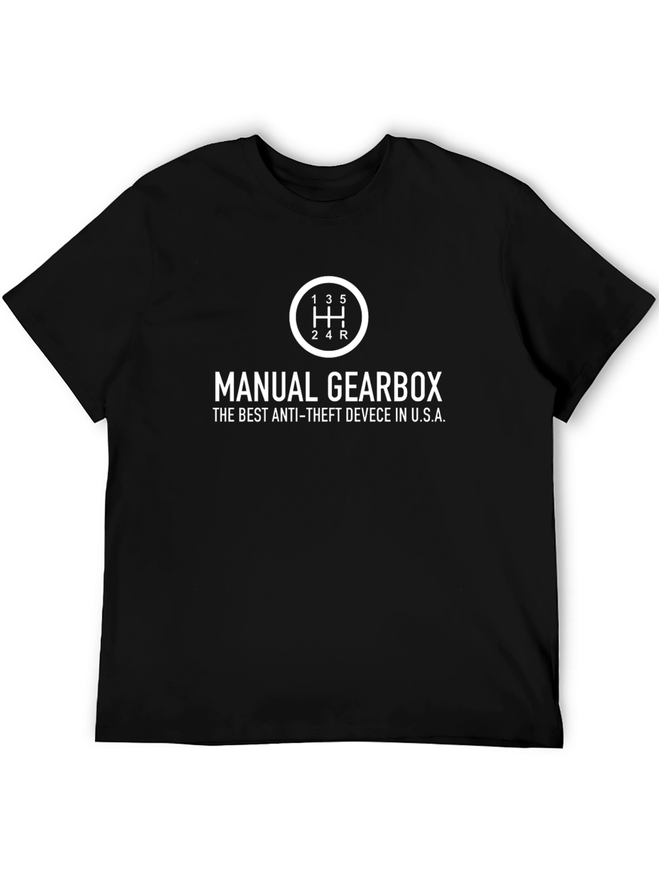 Manual Gearbox Anti-Theft T-Shirt