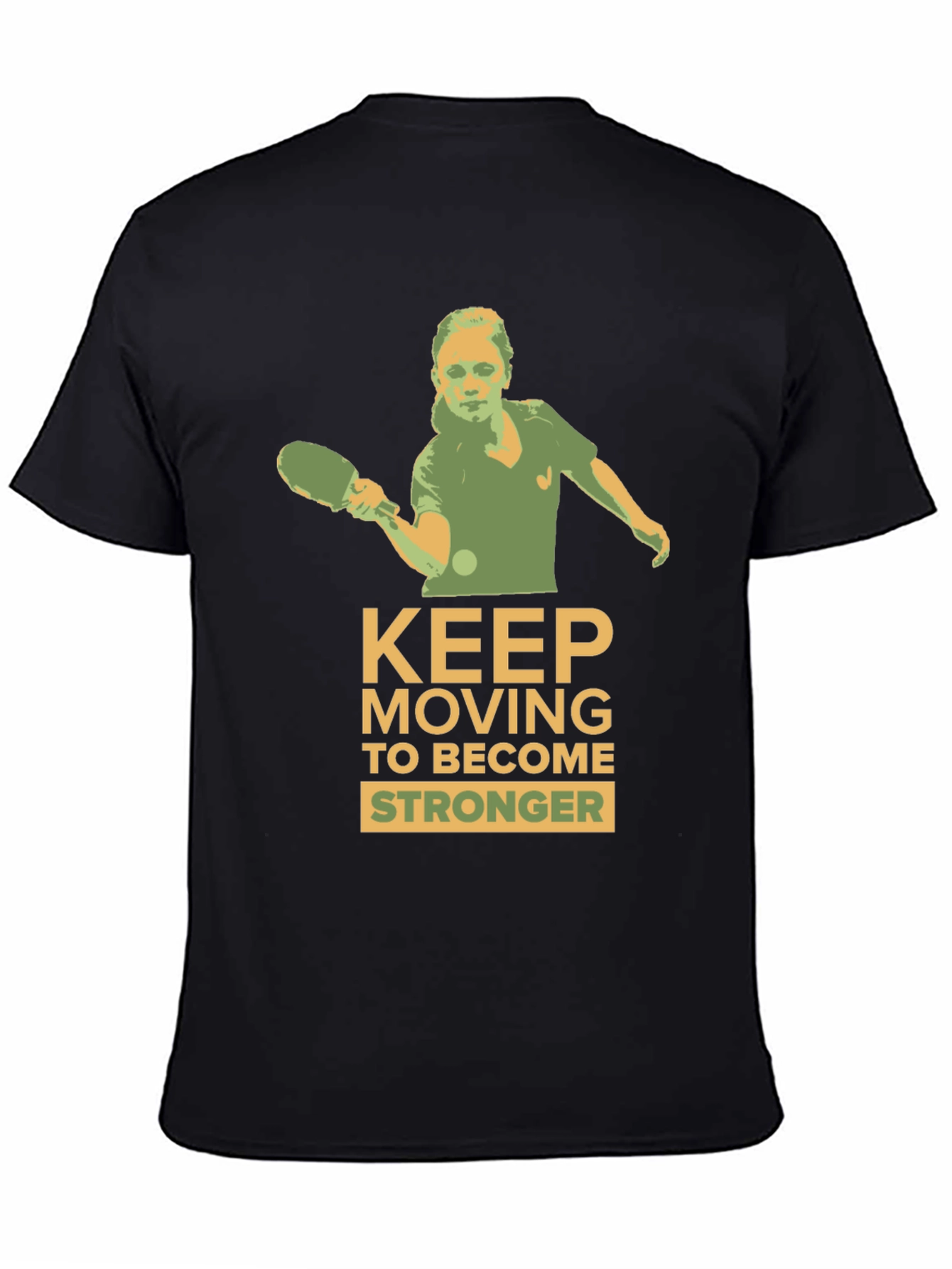 Motivational Table Tennis Graphic Tee