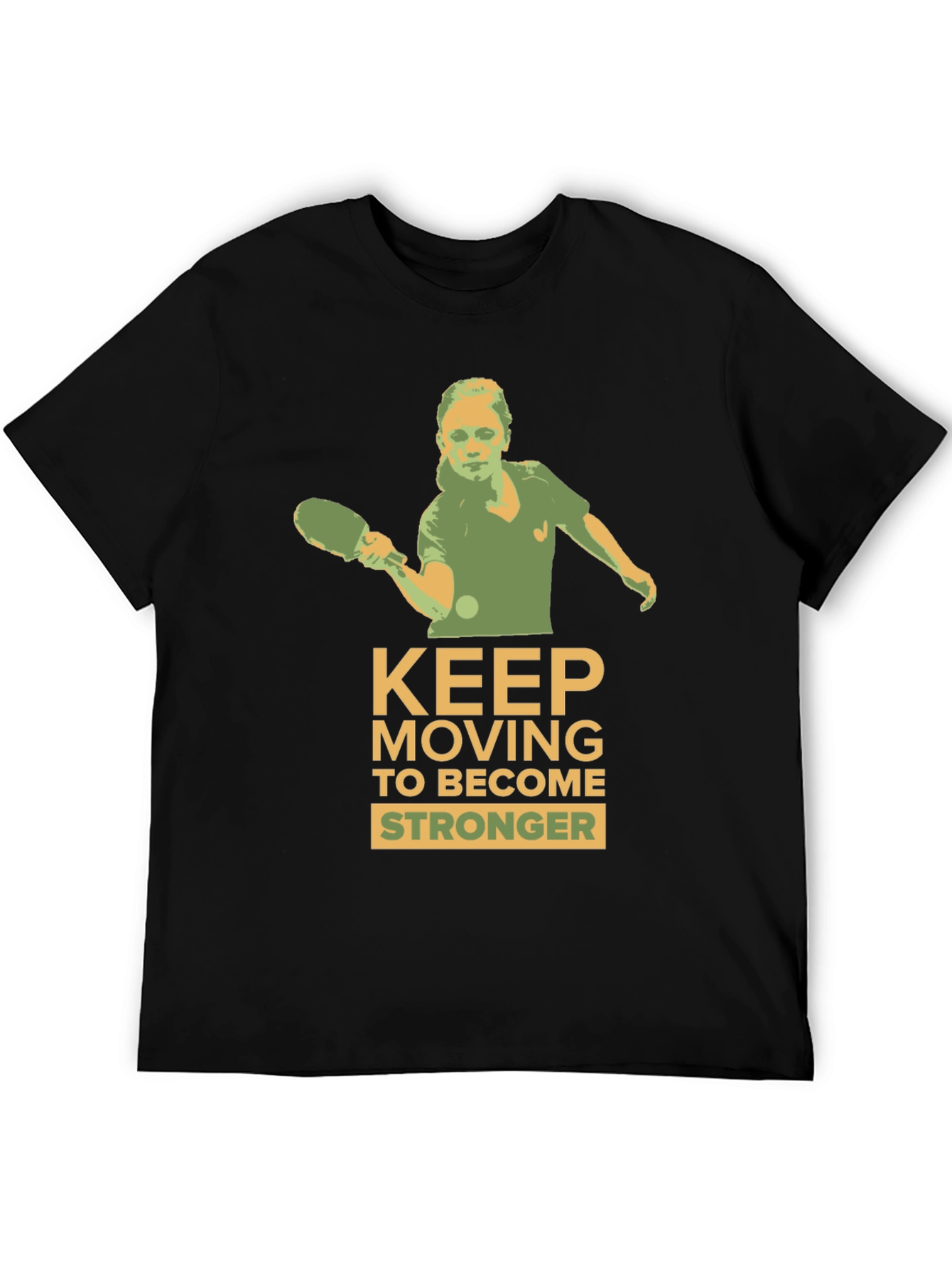 Motivational Table Tennis Graphic Tee