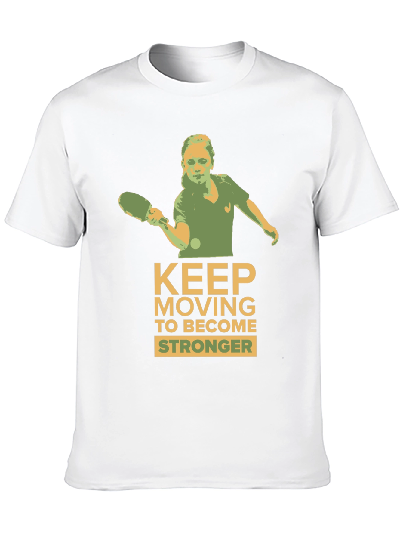 Motivational Table Tennis Graphic Tee