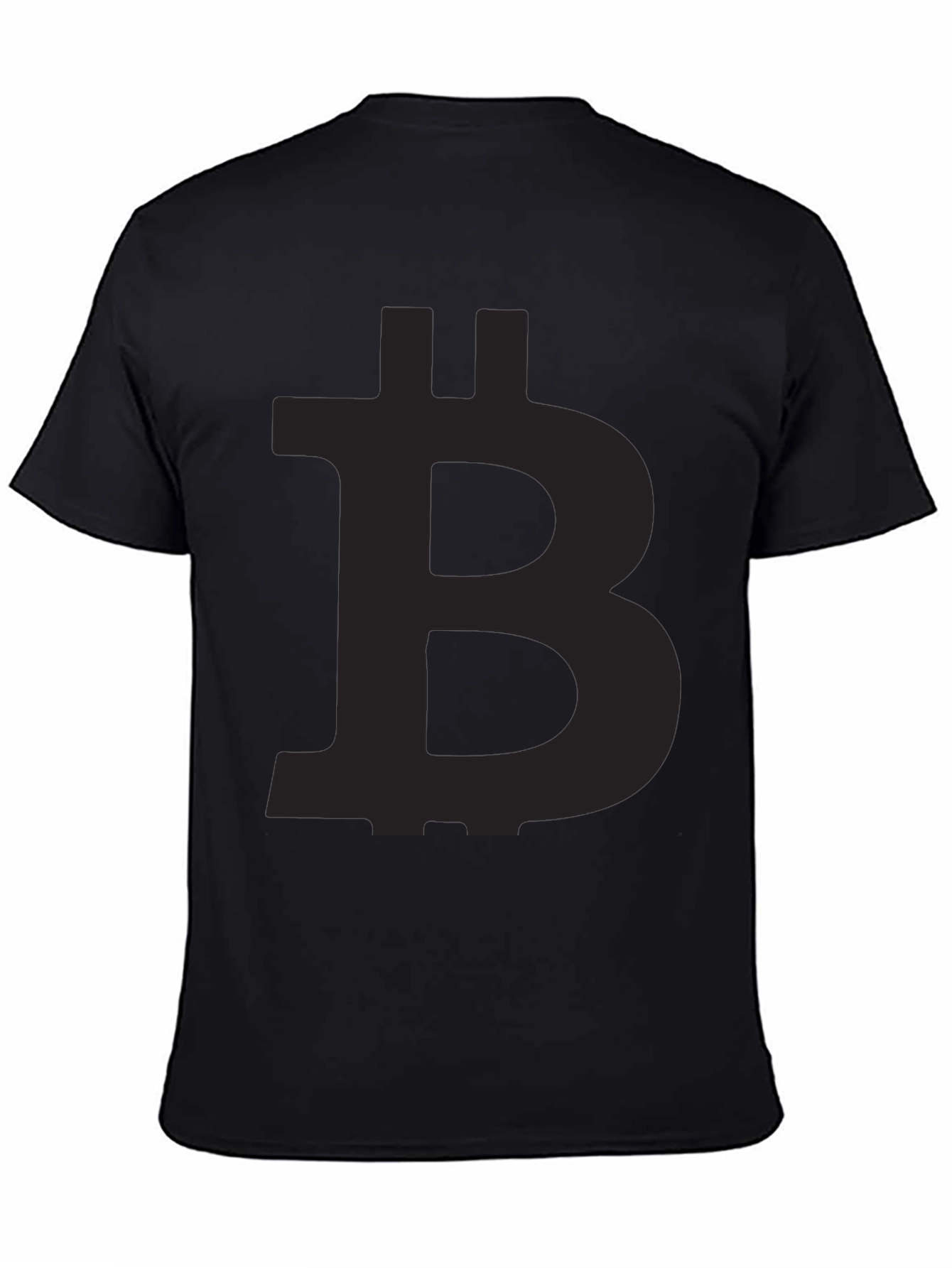 Bitcoin Black Graphic Tee - Crypto Currency Shirt