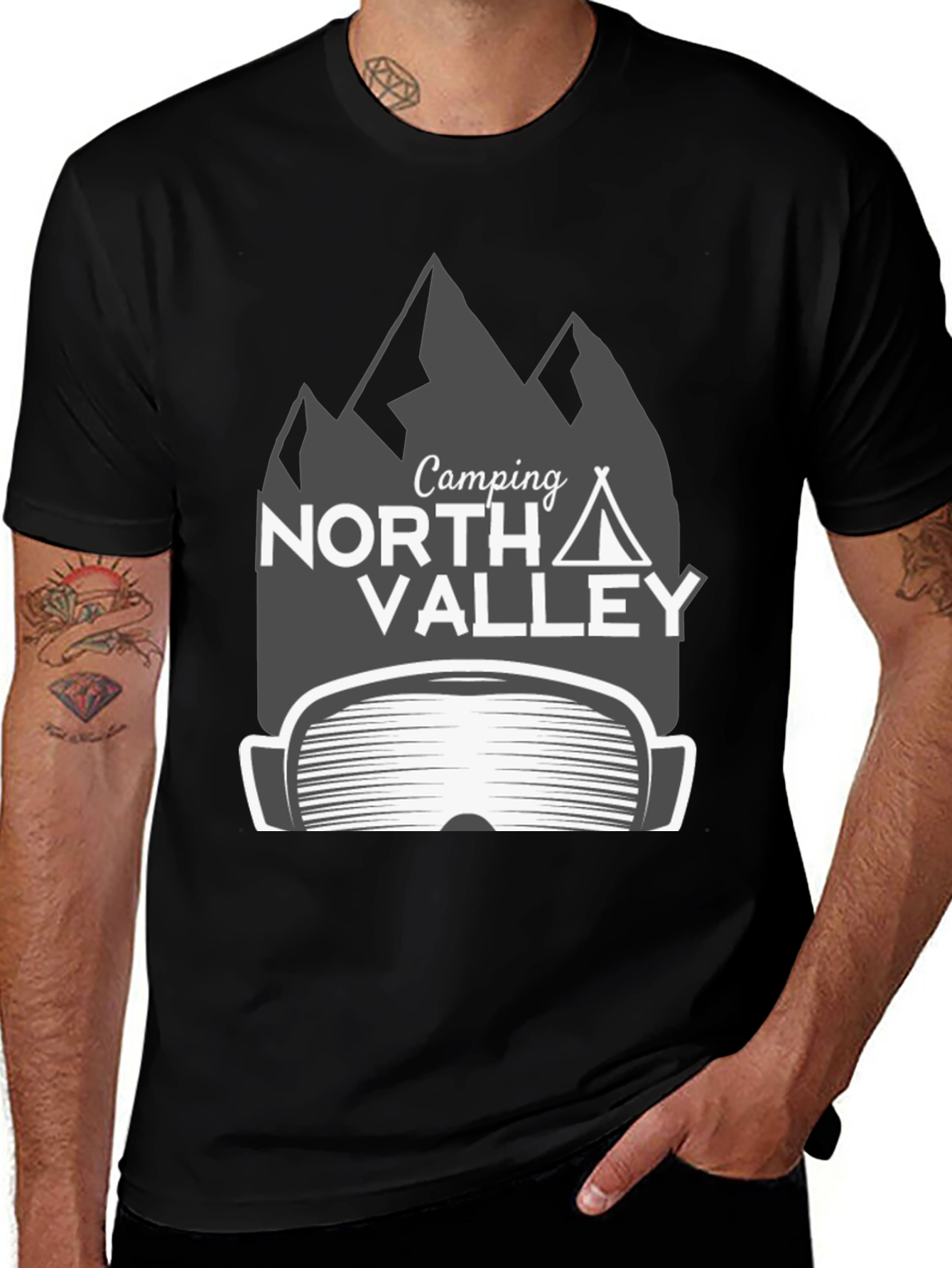 North Valley Camping T-Shirt