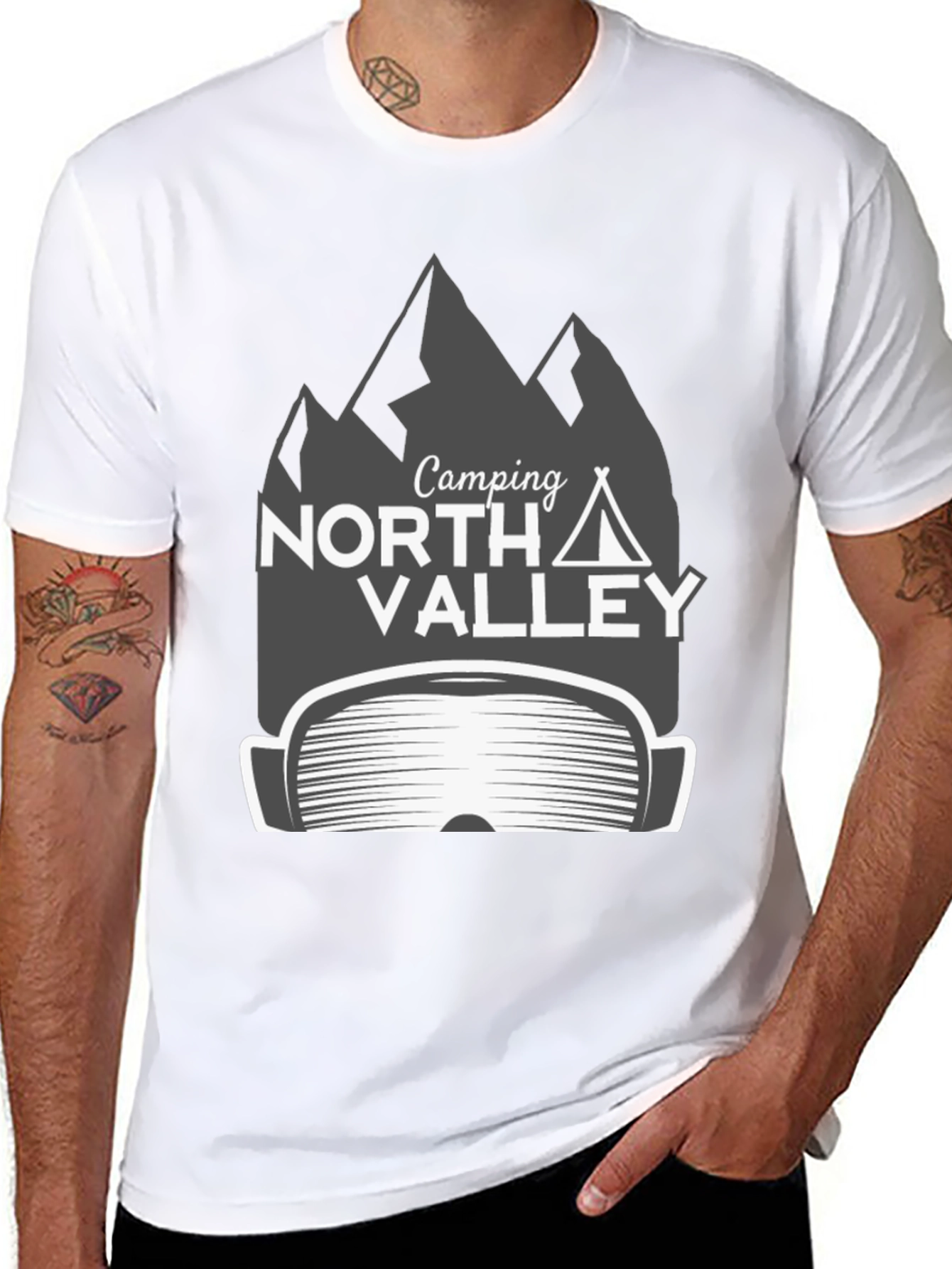 North Valley Camping T-Shirt